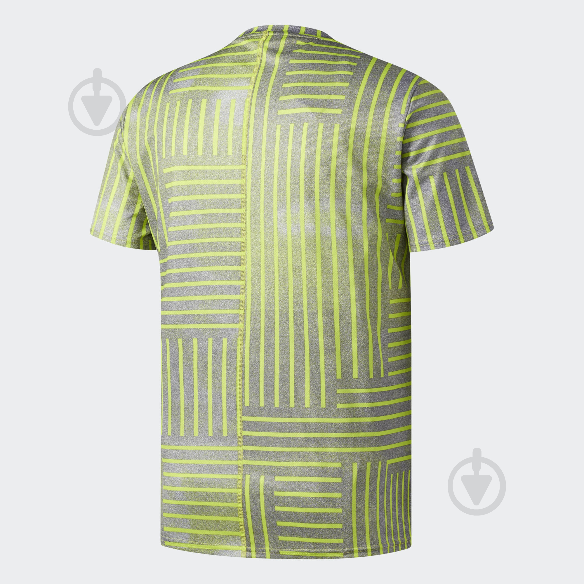 Футболка Adidas RS PRINT SS TEE BS4685 р.L салатовый с серым - фото 2