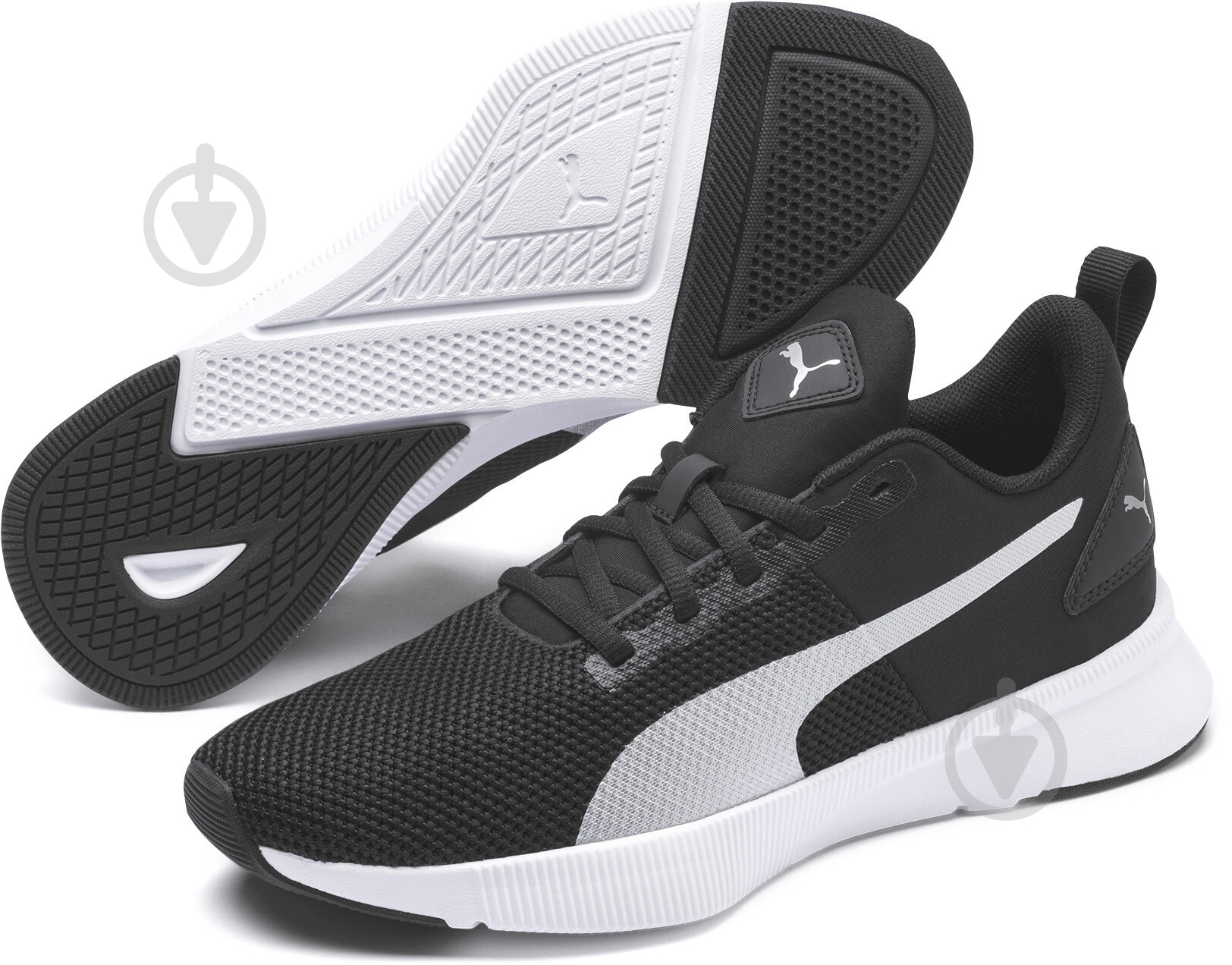 Кроссовки унисекс демисезонные Puma FLYER RUNNER 19225725 р.40 черные - фото 3