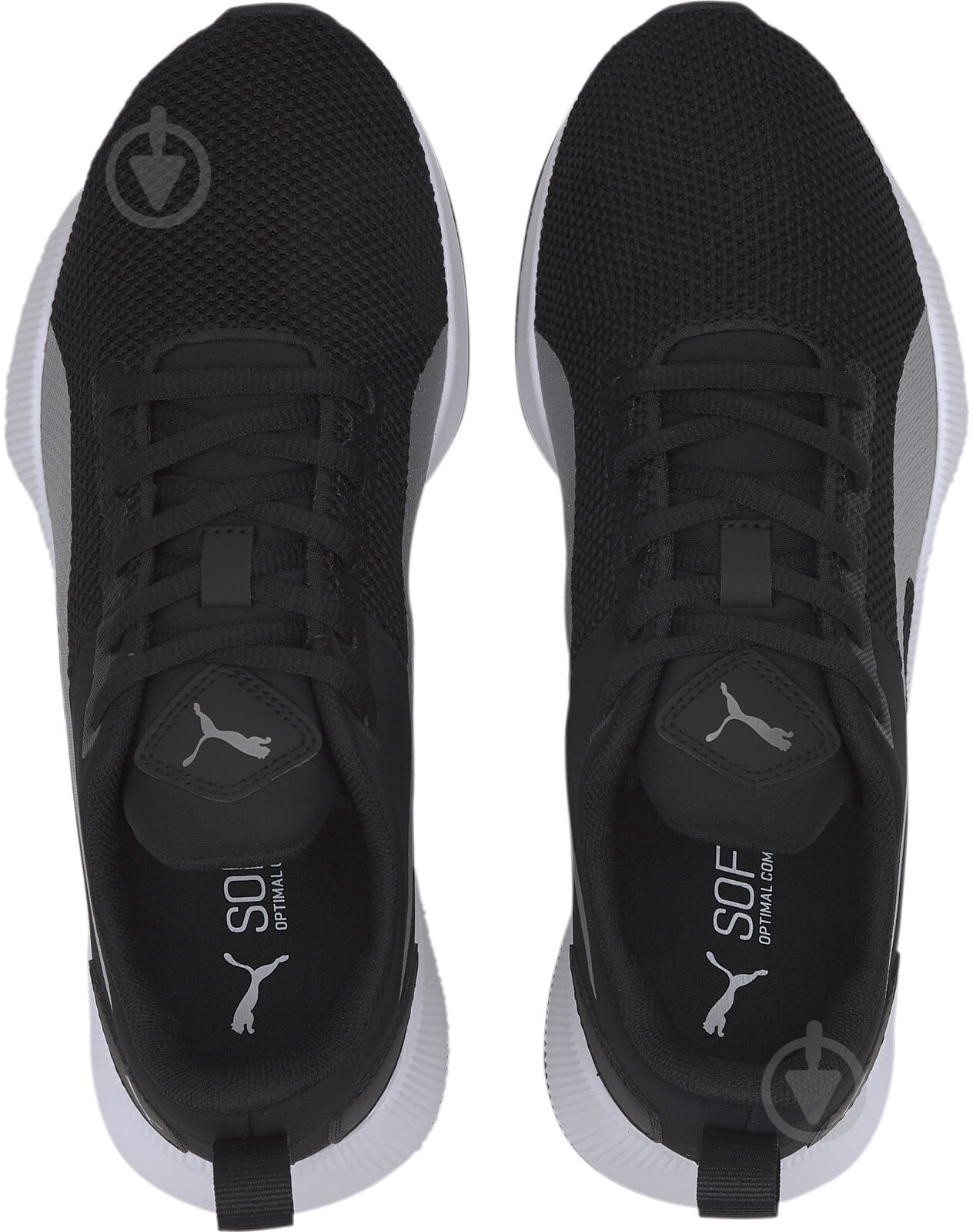 Кроссовки унисекс демисезонные Puma FLYER RUNNER 19225725 р.40 черные - фото 4