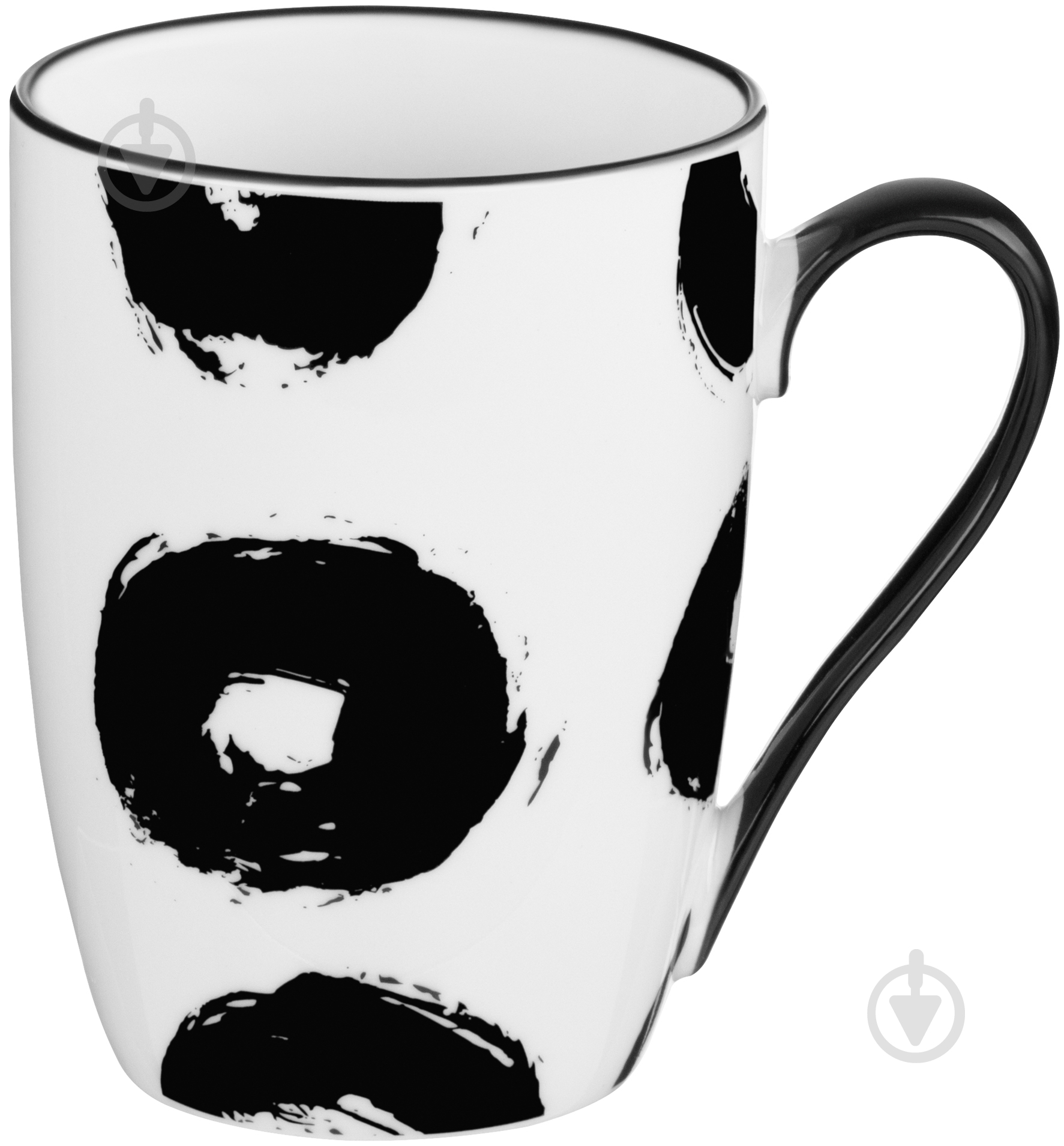 Чашка Ardesto Ring 430 мл фарфор - фото 1