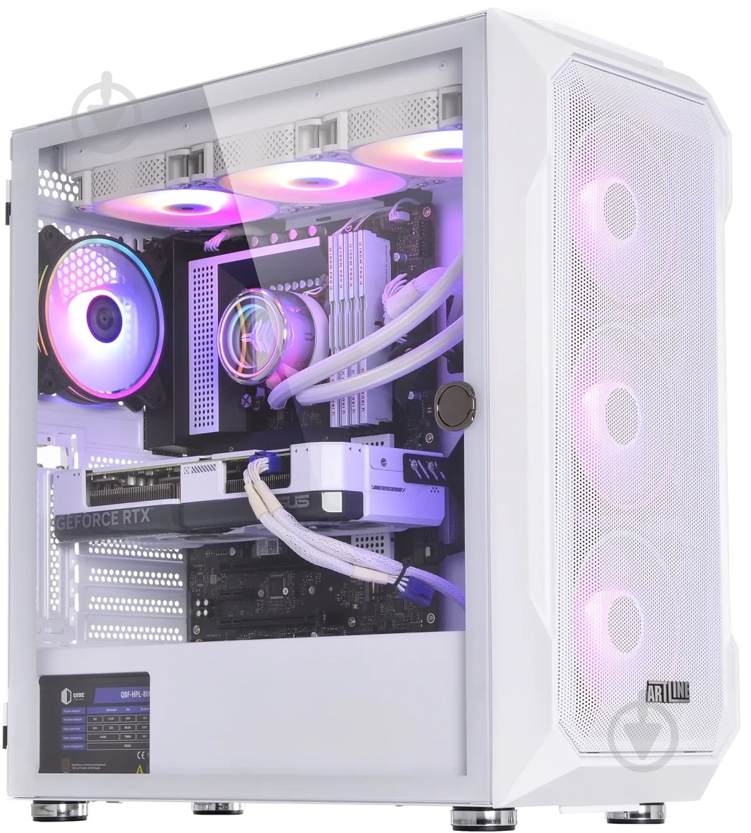 Компьютер Artline Gaming X79WHITE (X79Whitev82Win) white - фото 6 Компьютер Artline Gaming X79WHITE (X79Whitev82Win) white - фото 6