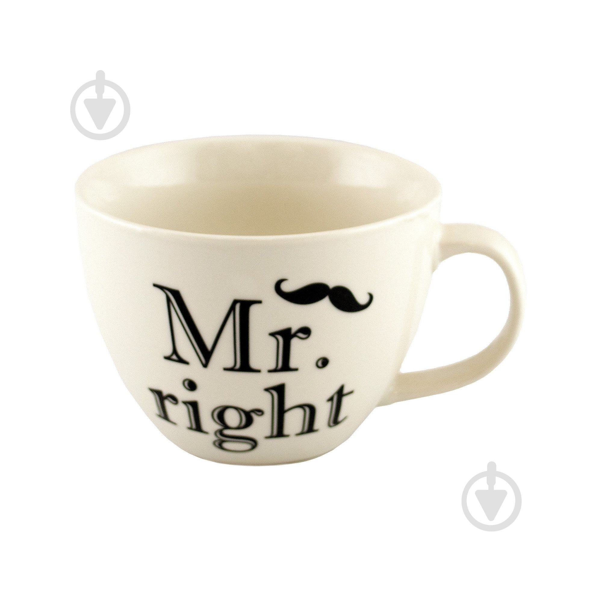 Чашка Keramia Mr. right 520 мл 21-279-083 - фото 1