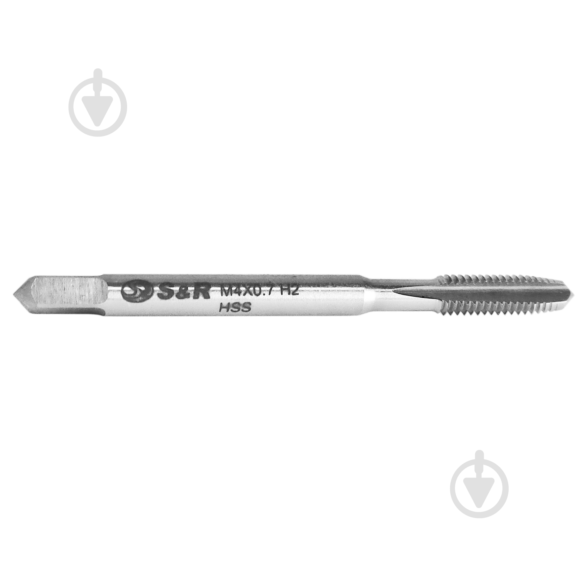 Метчик ручной М4х0.7 мм H2 HSS S&R 111101004 - фото 1