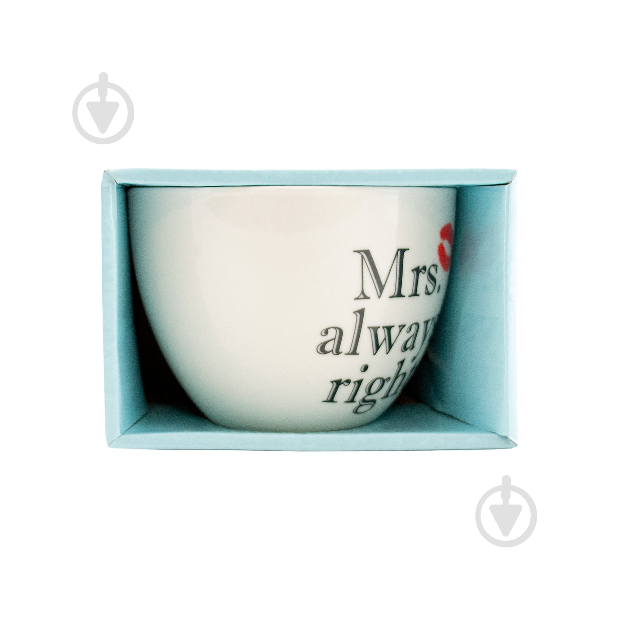 Чашка Keramia Mrs. always right 520 мл 21-279-084 - фото 3