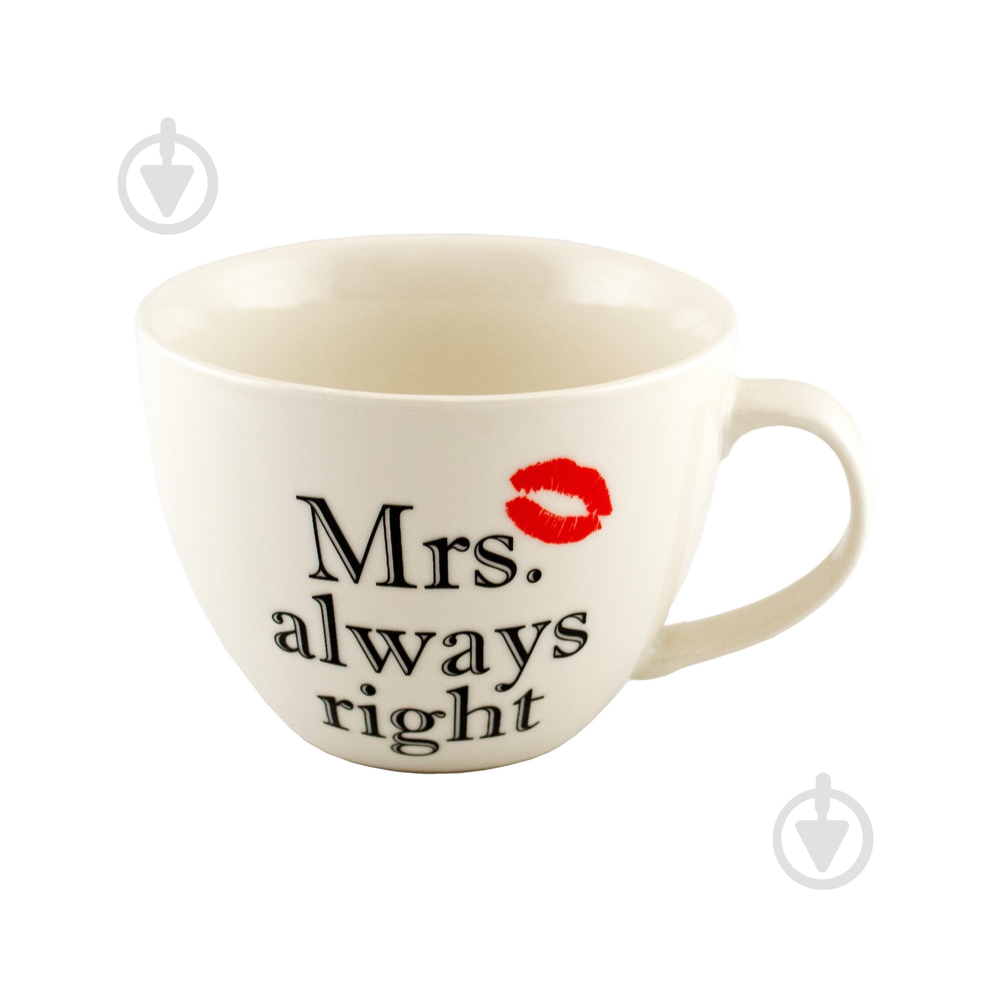 Чашка Keramia Mrs. always right 520 мл 21-279-084 - фото 1