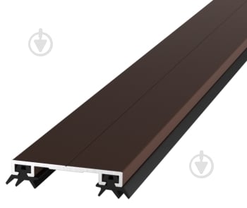 Профиль соединительный АЛЮПРО крышка (АПК) 40х5,4мм x 6,1м коричневый - фото 1 Профиль соединительный АЛЮПРО крышка (АПК) 40х5,4мм x 6,1м коричневый - фото 1