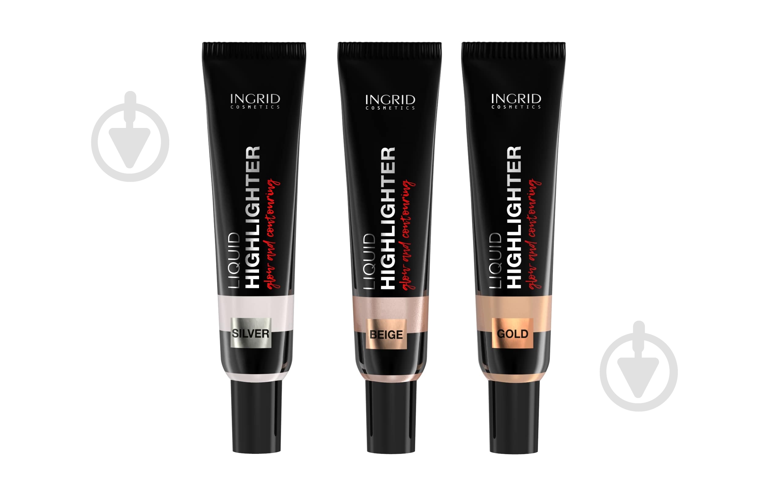 Хайлайтер INGRID Liquid Highlighter жидкий 20 мл silver - фото 1 Хайлайтер INGRID Liquid Highlighter жидкий 20 мл silver - фото 1