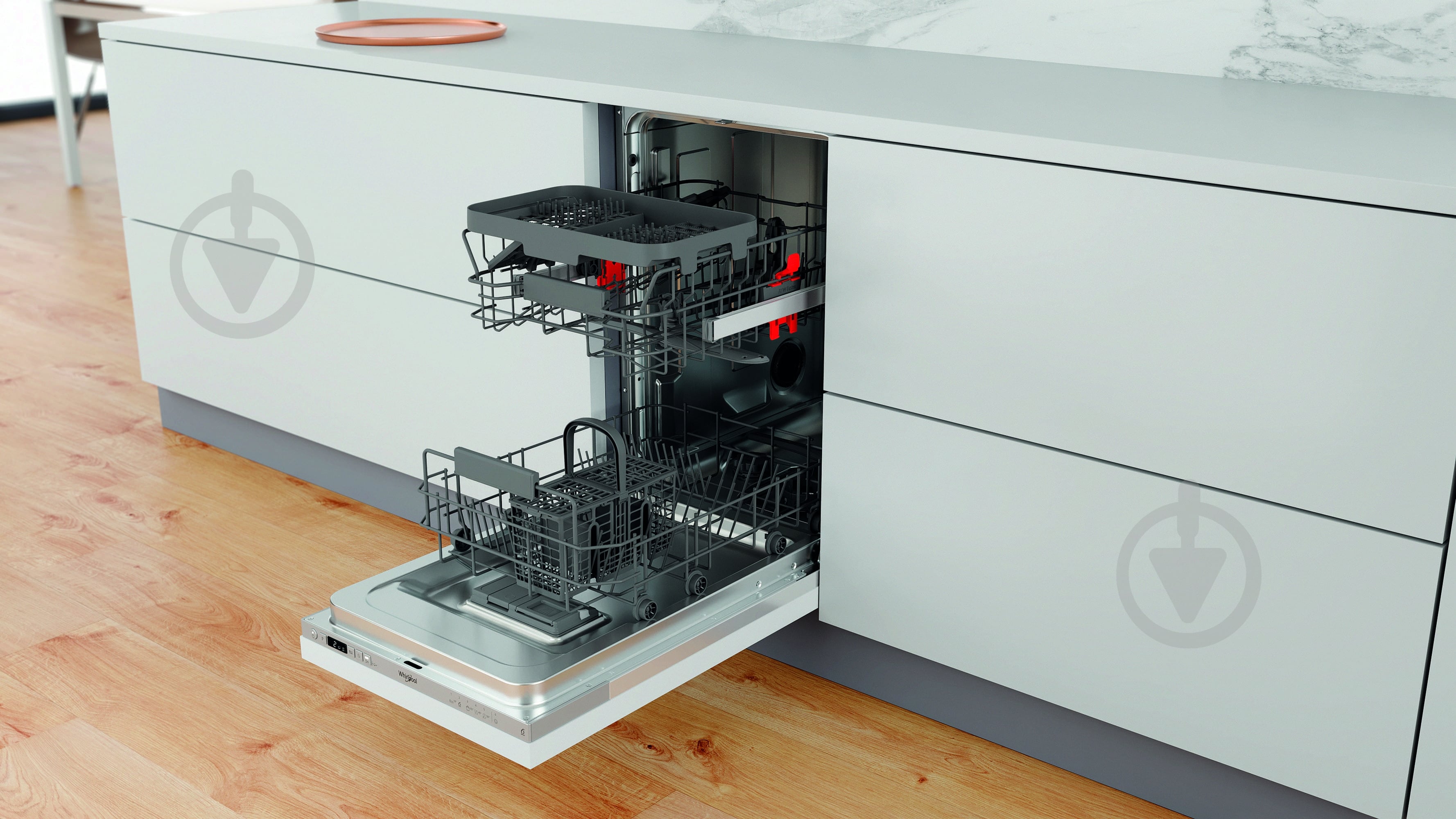 Встраиваемая посудомоечная машина Whirlpool WSIC 3M27 C - фото 5