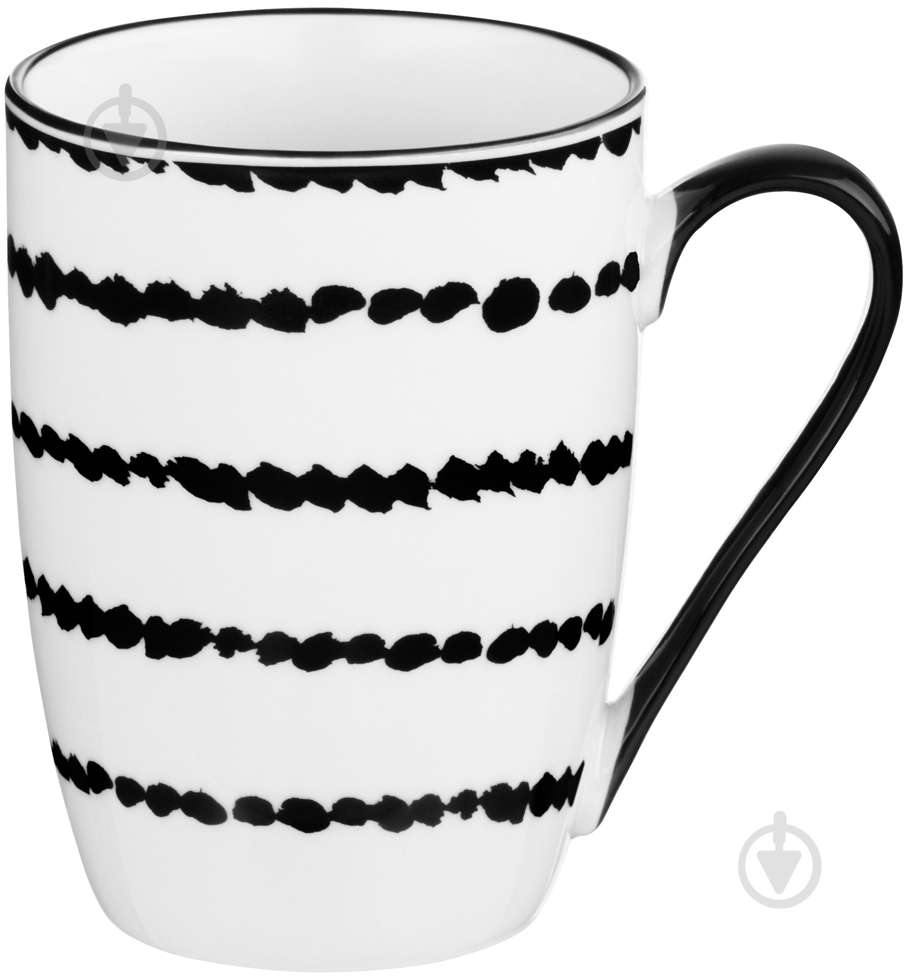 Чашка Ardesto Zigzag 430 мл фарфор - фото 1 Чашка Ardesto Zigzag 430 мл фарфор - фото 1