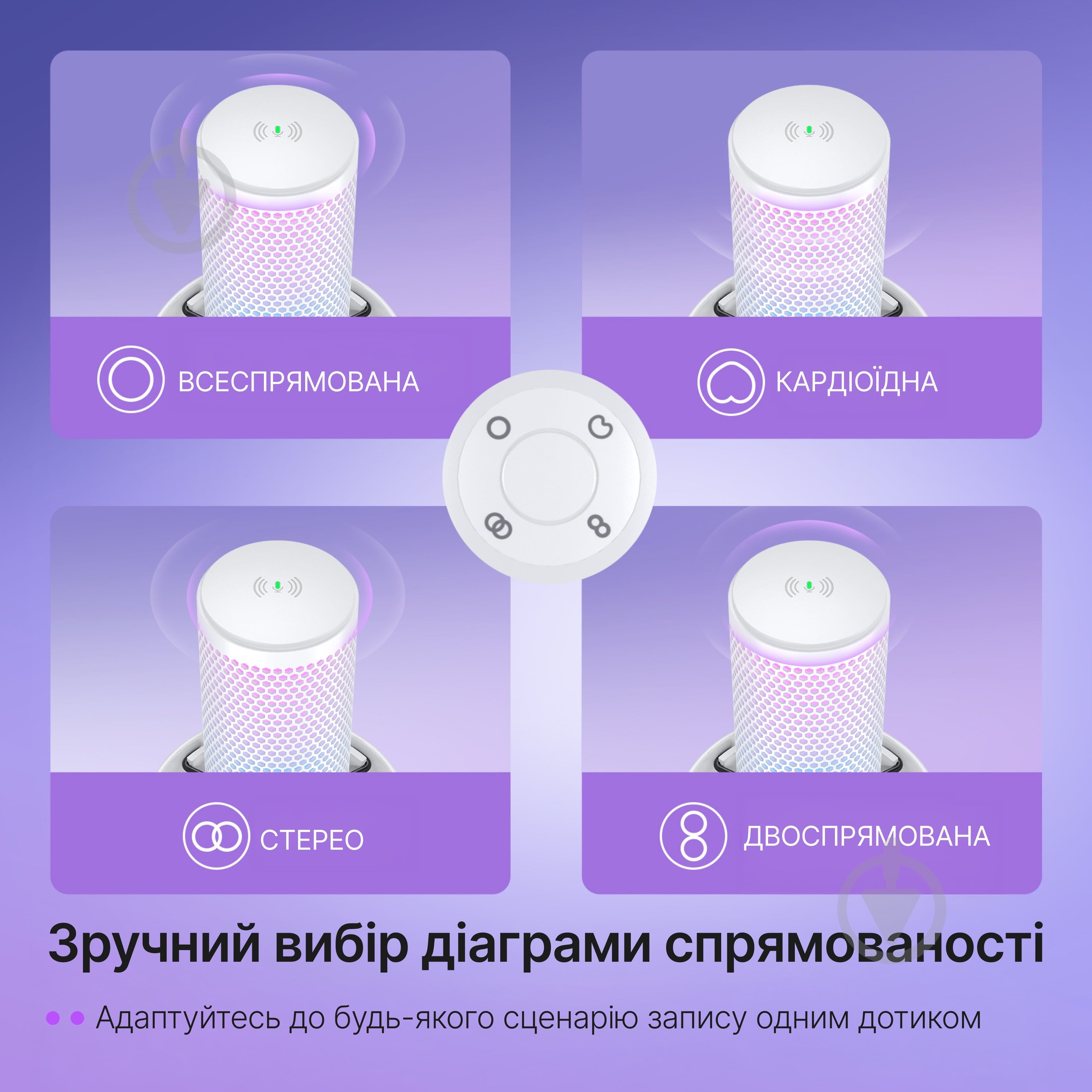 Мікрофон FIFINE A9SW USB (A9SW) - фото 8