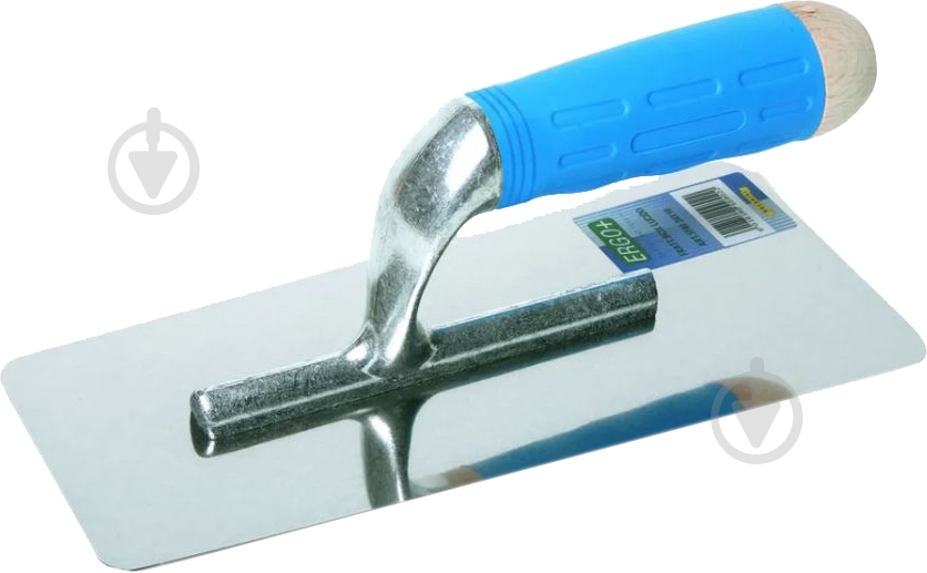 Шпатель-кельма из нержавеющей стали для нанесения венецианской штукатурк 24х10см малярный Boldrini - фото 1