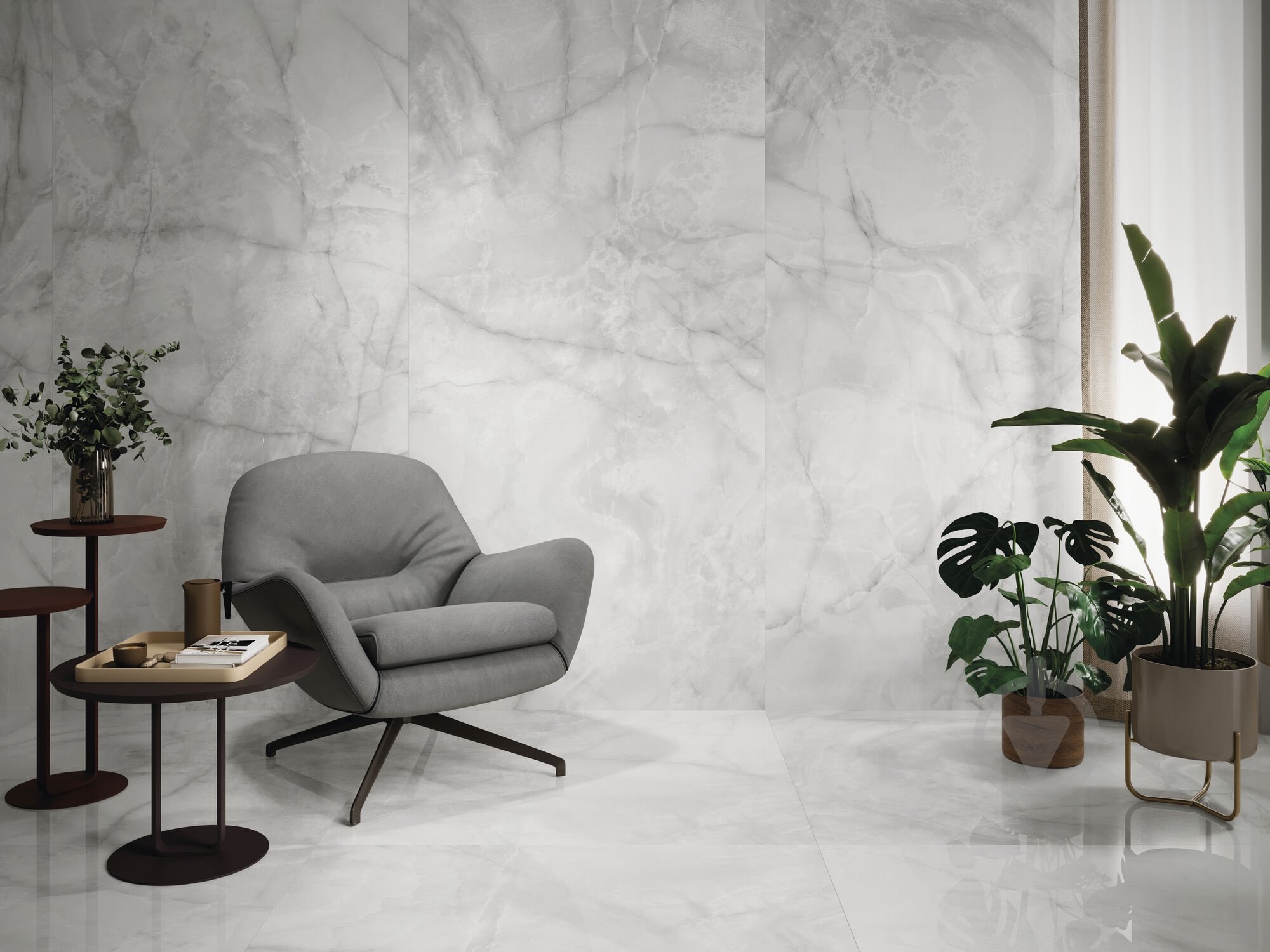 Плитка Cifre Оникс Крем 30x90 - фото 4