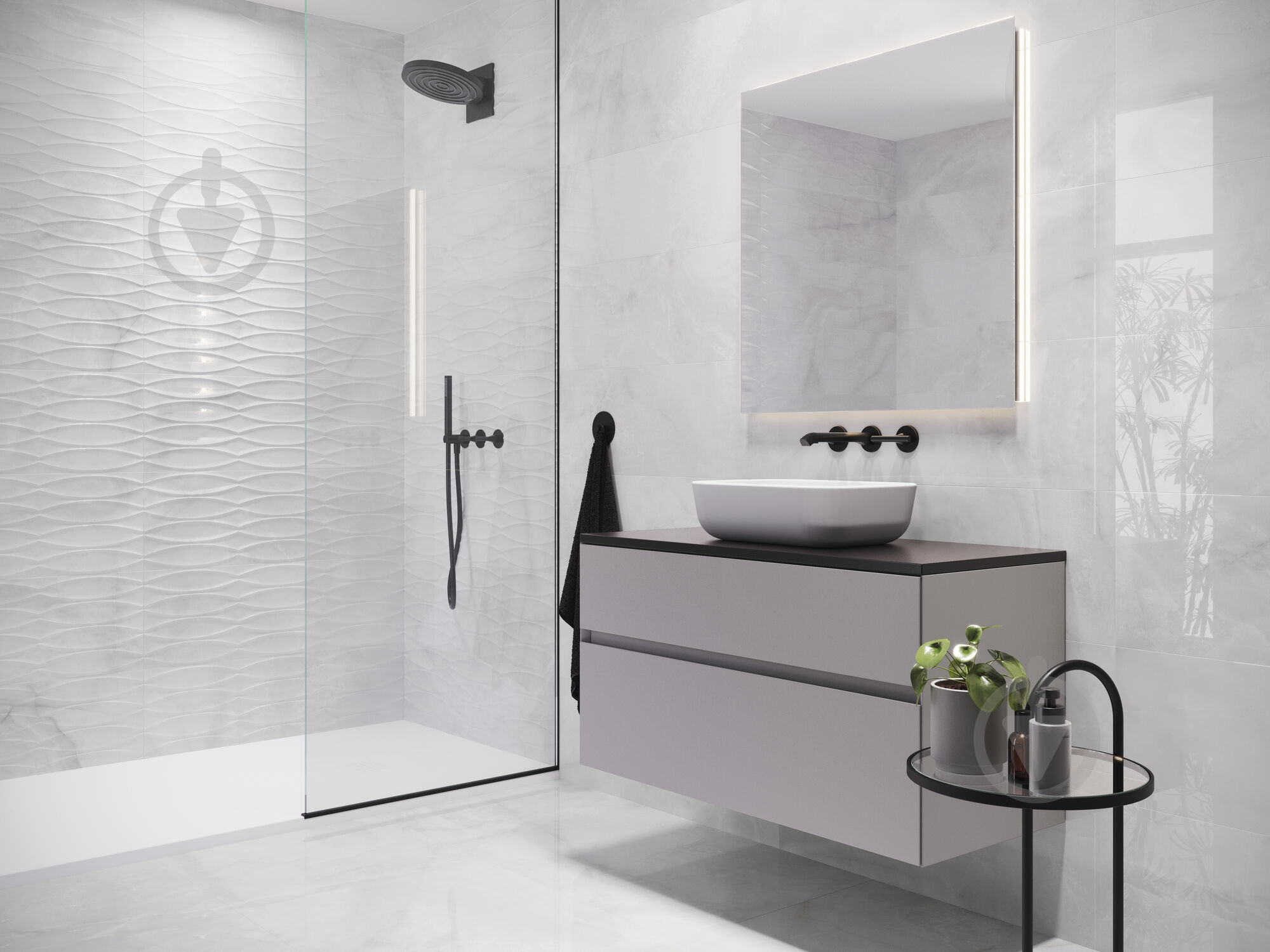 Плитка Cifre Оникс Крем 30x90 - фото 5