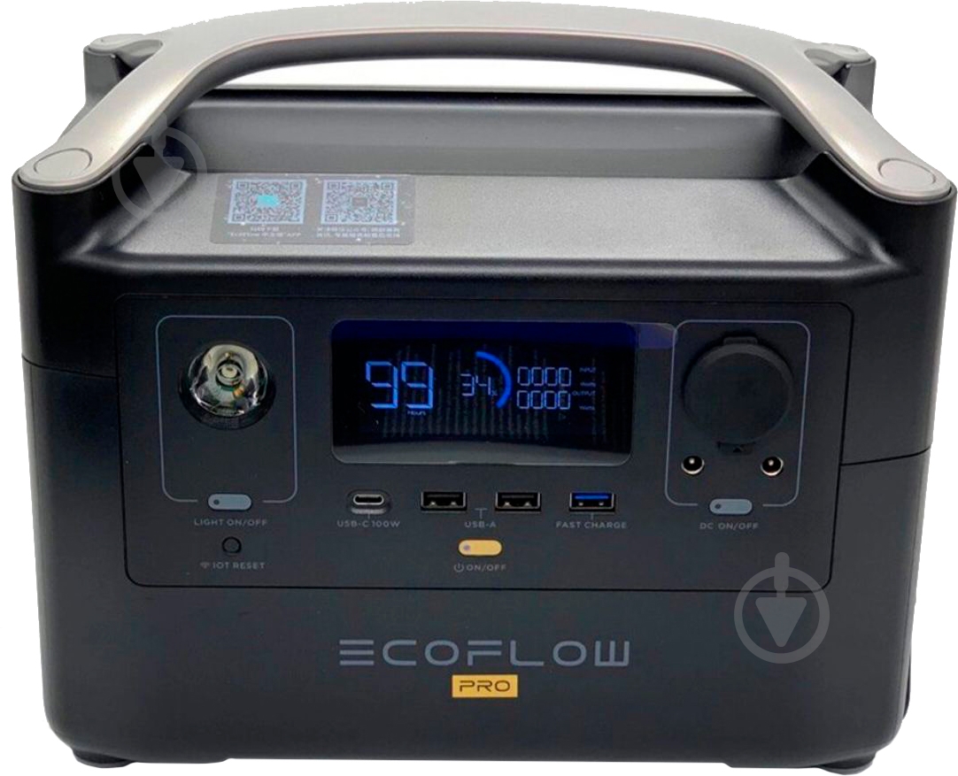 Зарядна станція EcoFlow River Pro (EFRIVER600PRO-JP) (720 Вт·год) - фото 2