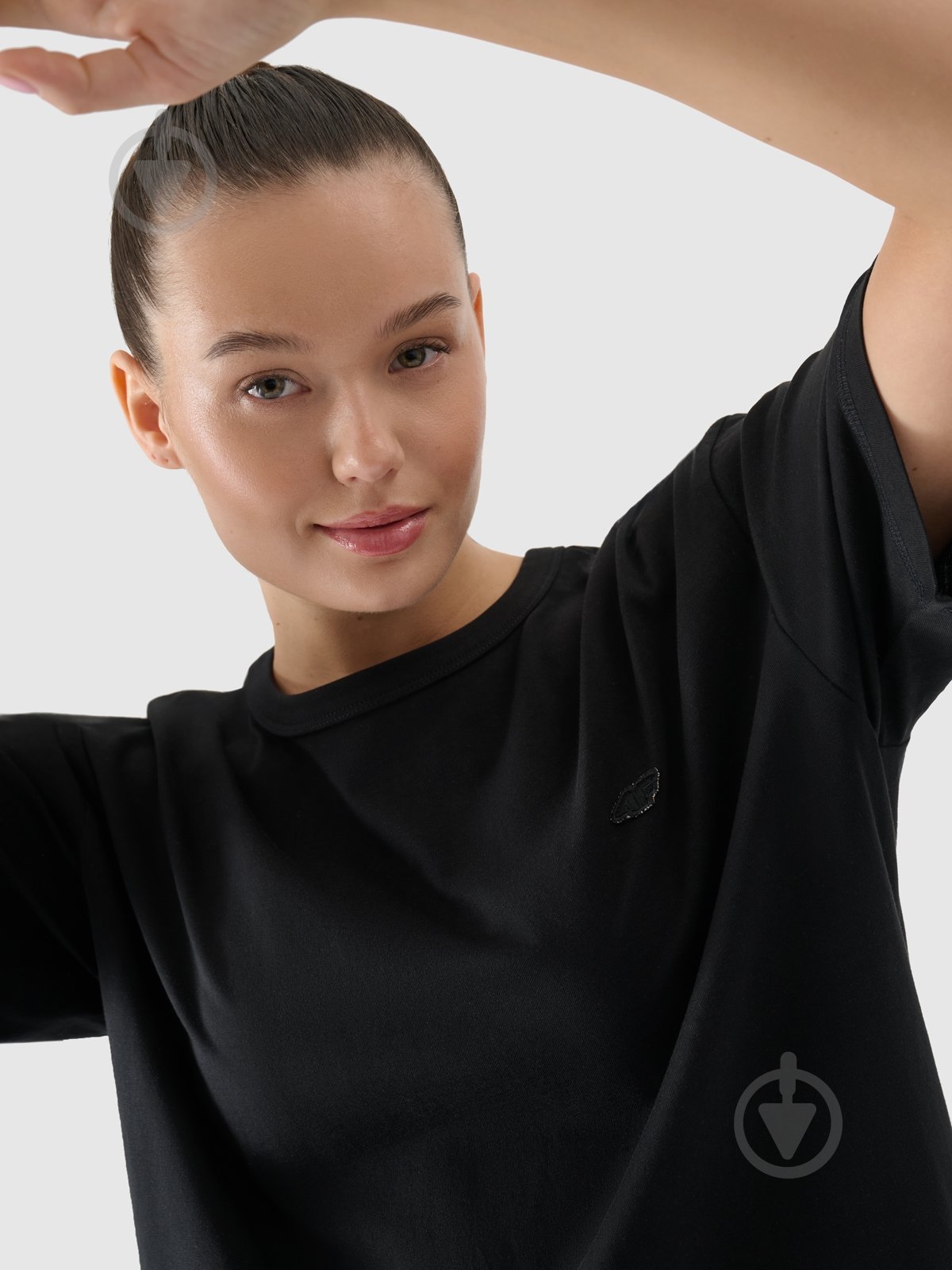 Футболка 4F 4FWSS25TTSHU1972-20S р.XS черный - фото 4 Футболка 4F 4FWSS25TTSHU1972-20S р.XS черный - фото 4