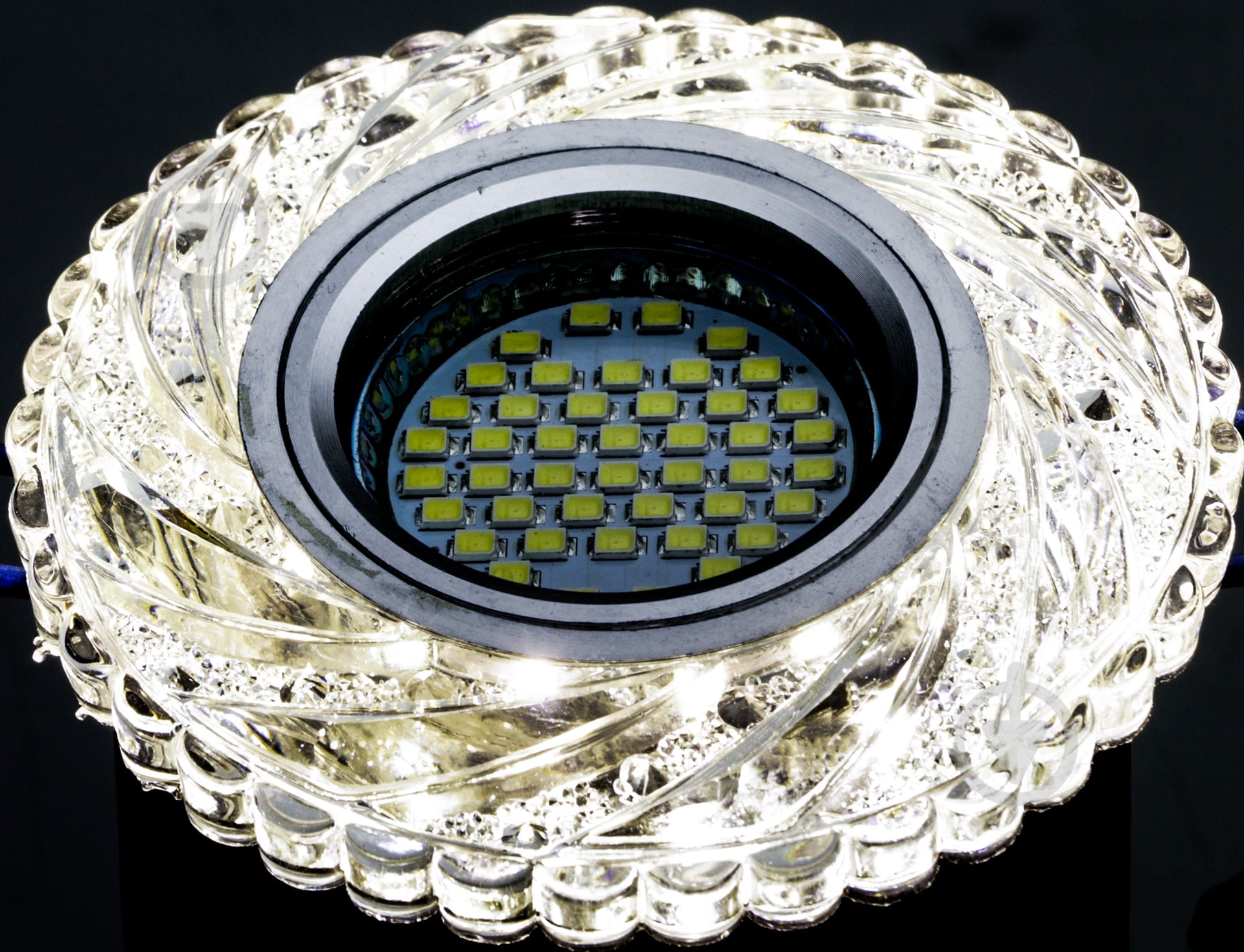 Світильник точковий LightMaster LightMaster з LED-підсвічуванням 12+220 Вт G5.3 4000 К GU5.3 4000 К хром CL7087 - фото 4