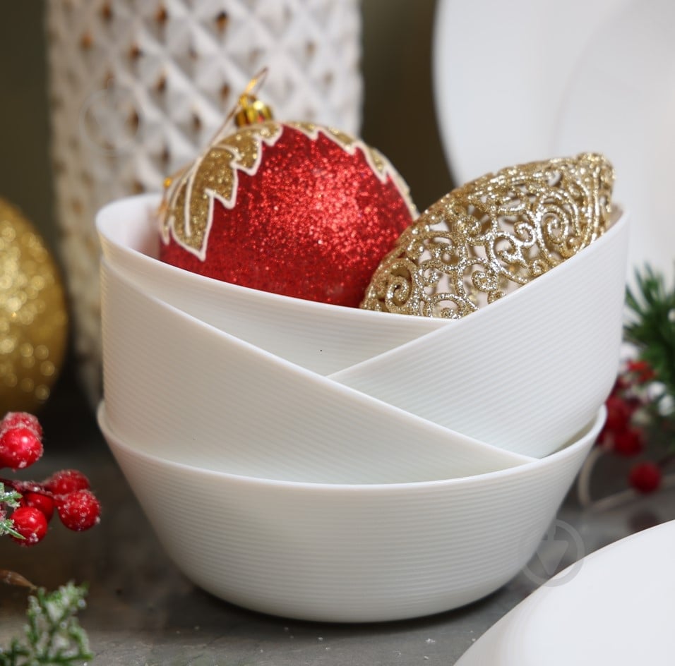 Сервиз столовый Fiora Embossed 12 предметов на 4 персони - фото 5 Сервиз столовый Fiora Embossed 12 предметов на 4 персони - фото 5