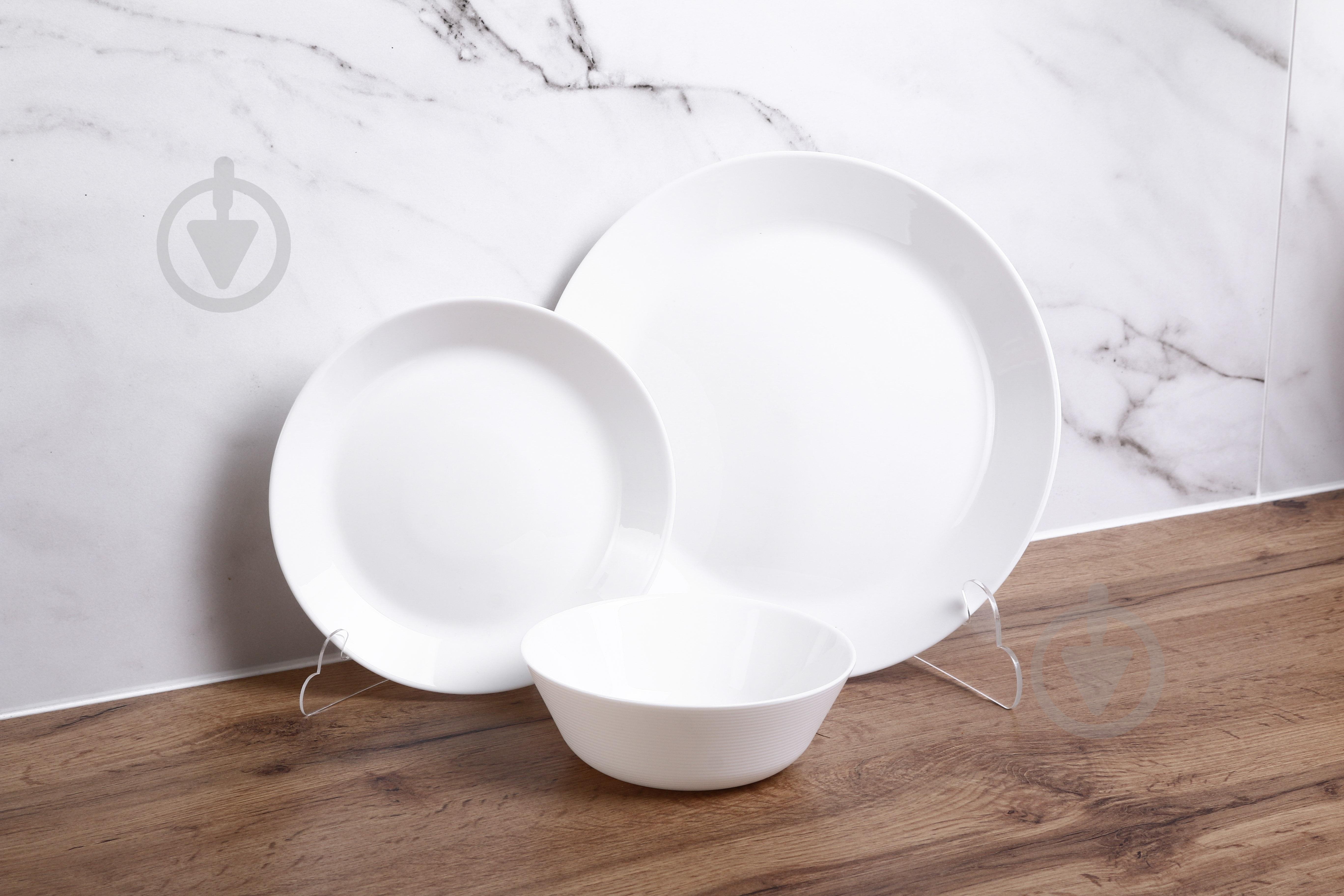 Сервиз столовый Fiora Embossed 12 предметов на 4 персони - фото 4 Сервиз столовый Fiora Embossed 12 предметов на 4 персони - фото 4