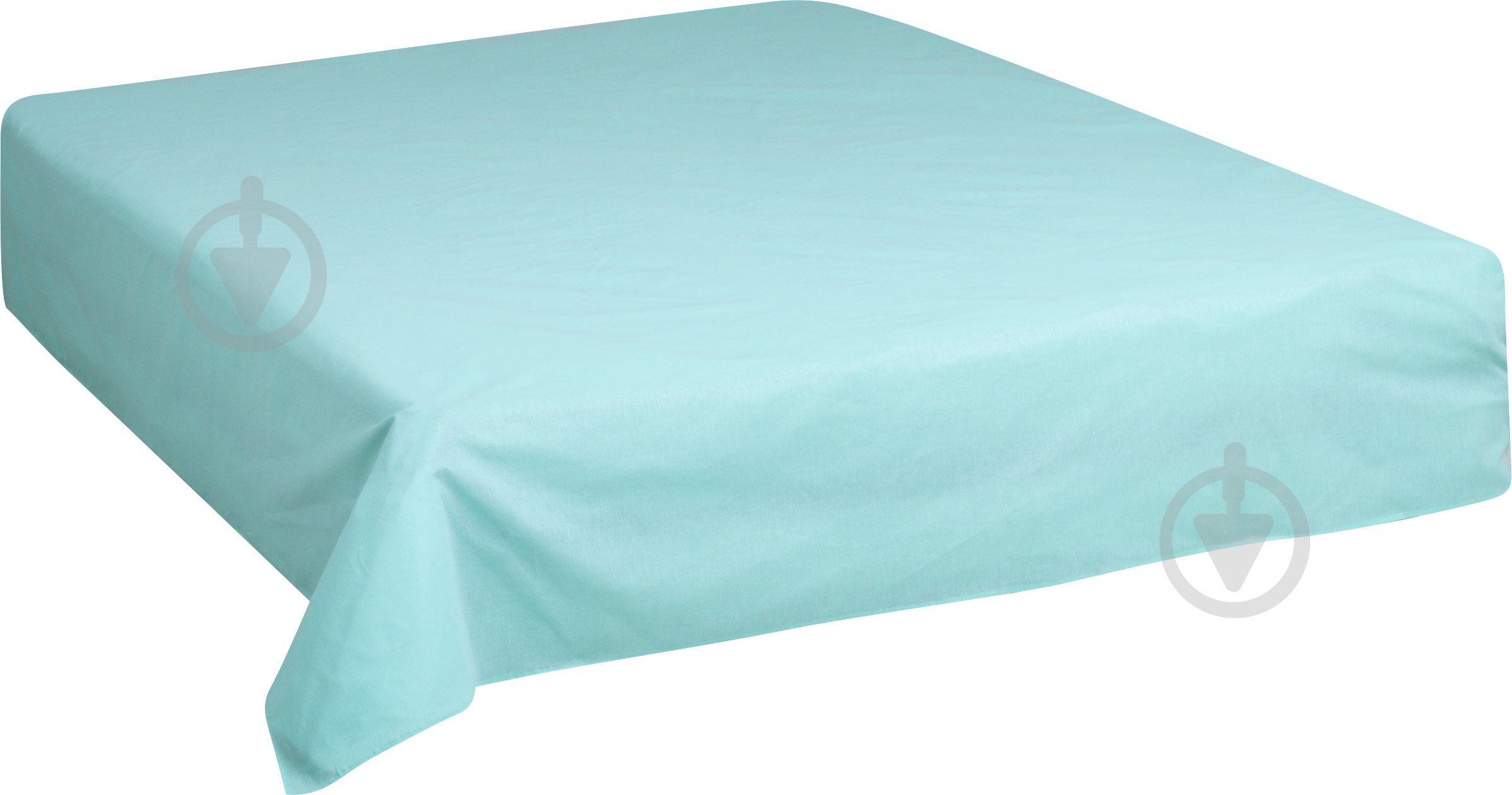 Простынь Моно 160x220 см тиффани - фото 1 Простынь Моно 160x220 см тиффани - фото 1