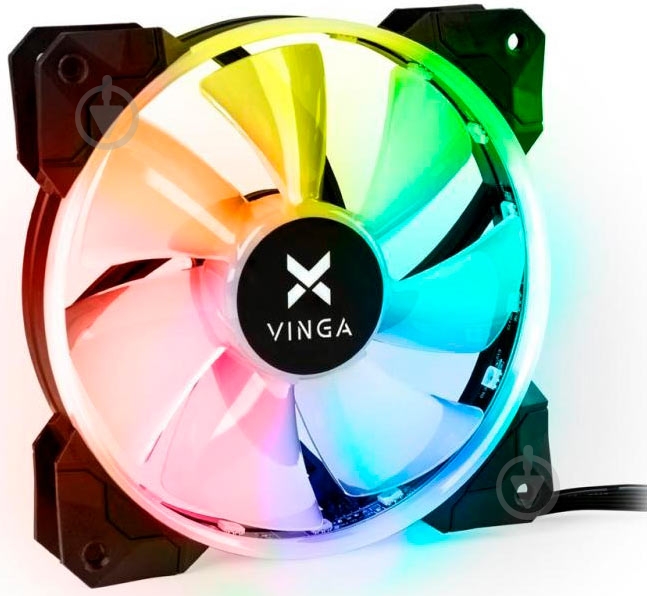 Корпусний кулер Vinga RGB fan-02 - фото 2