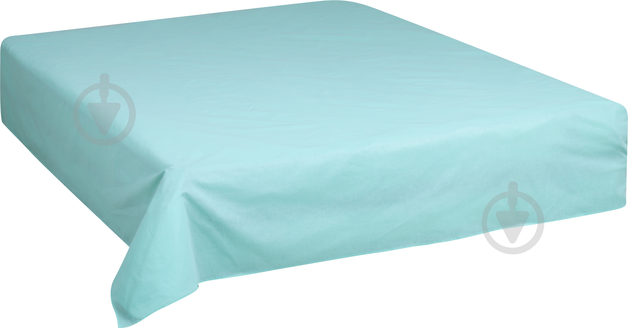 Простынь Моно 240x220 см тиффани - фото 1 Простынь Моно 240x220 см тиффани - фото 1