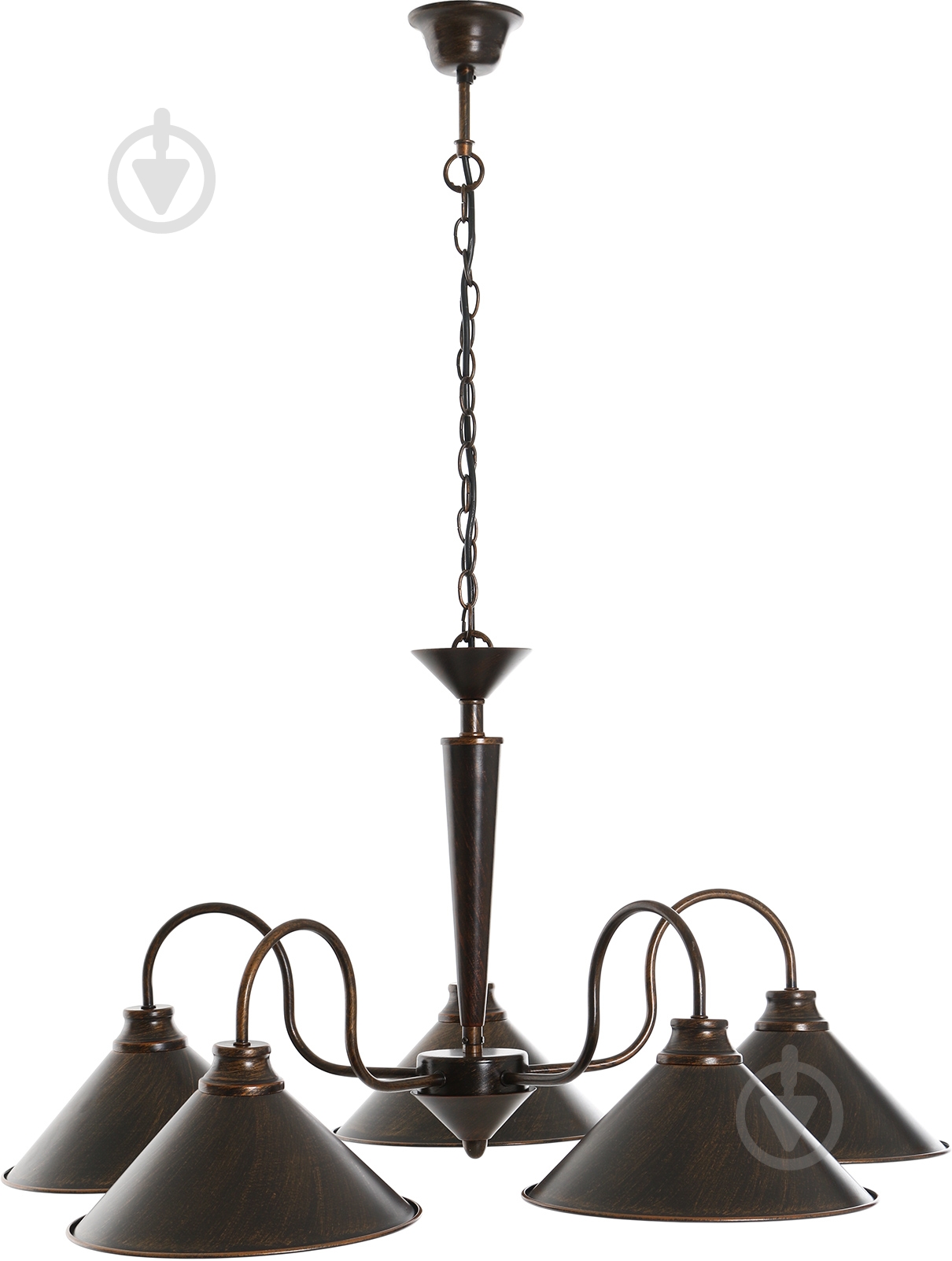 Люстра подвесная Arte Lamp 5xE27 коричневый A9330LM-5BR - фото 2 Люстра подвесная Arte Lamp 5xE27 коричневый A9330LM-5BR - фото 2