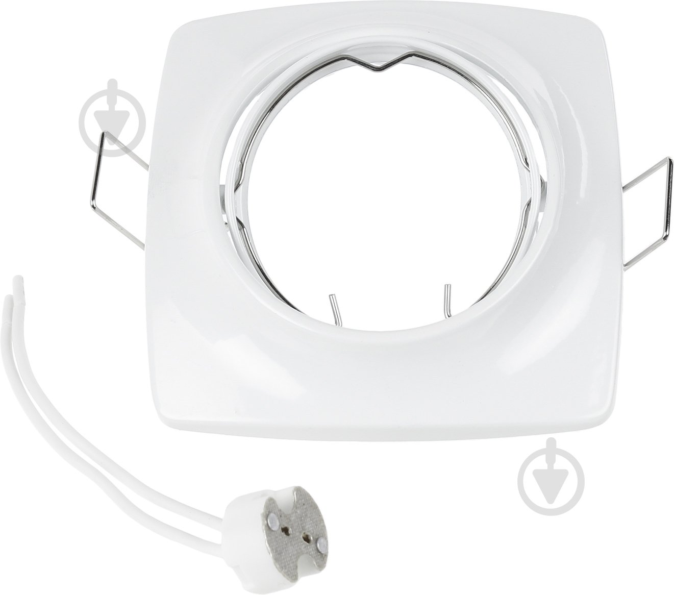 Светильник точечный LightMaster MR16 GU5.3 белый DL6045 білий - фото 3