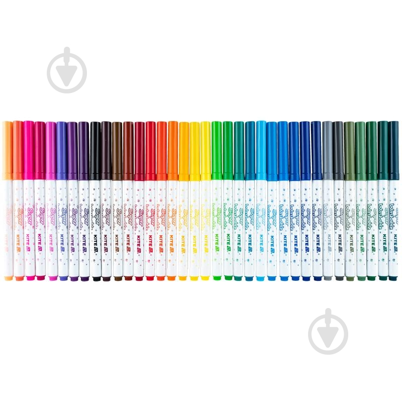 Набор фломастеров Creative Superwashable 36 шт. K-1154 KITE - фото 2
