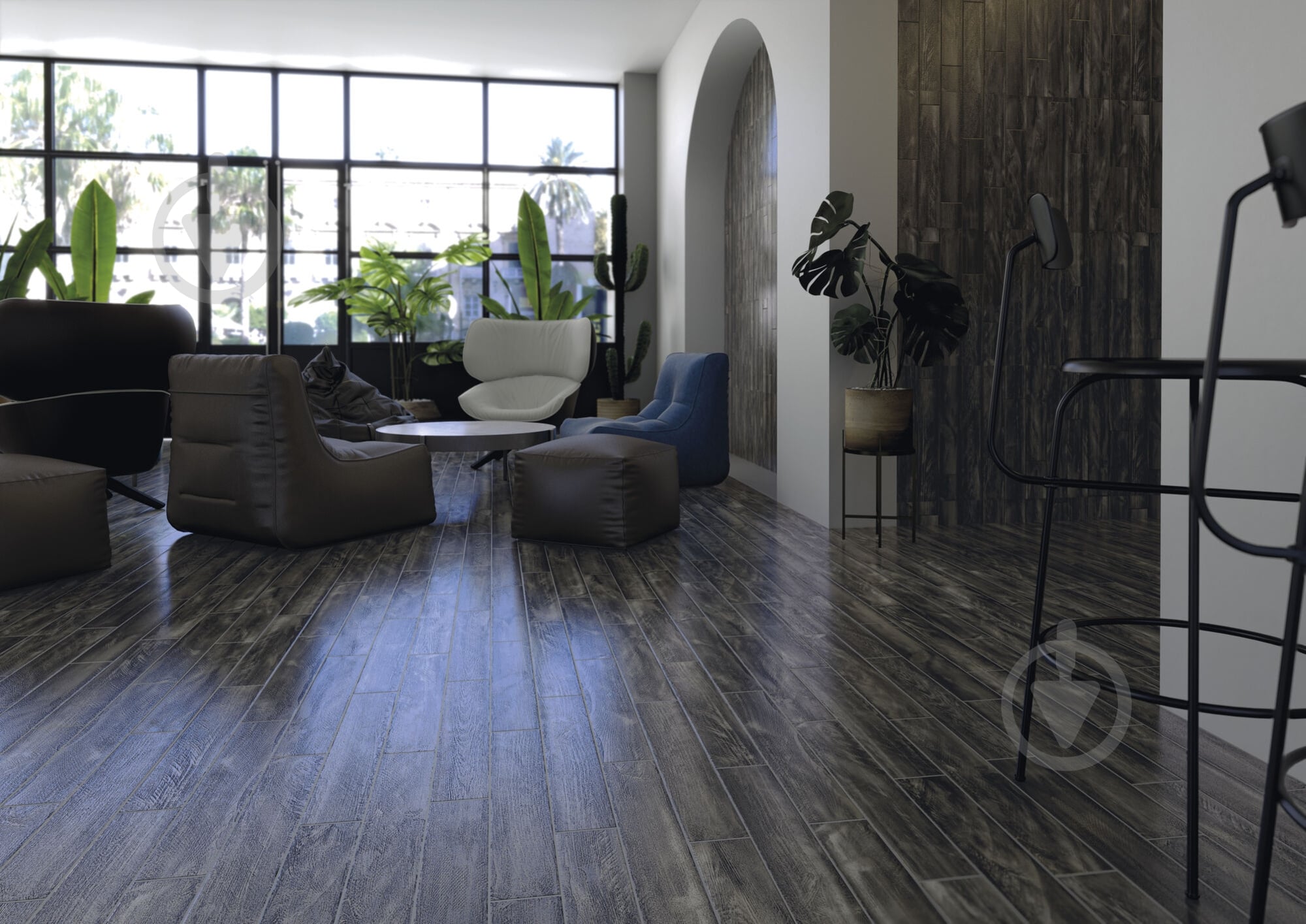 Плитка Cifre Nash Blue 9,8x59,3 - фото 4