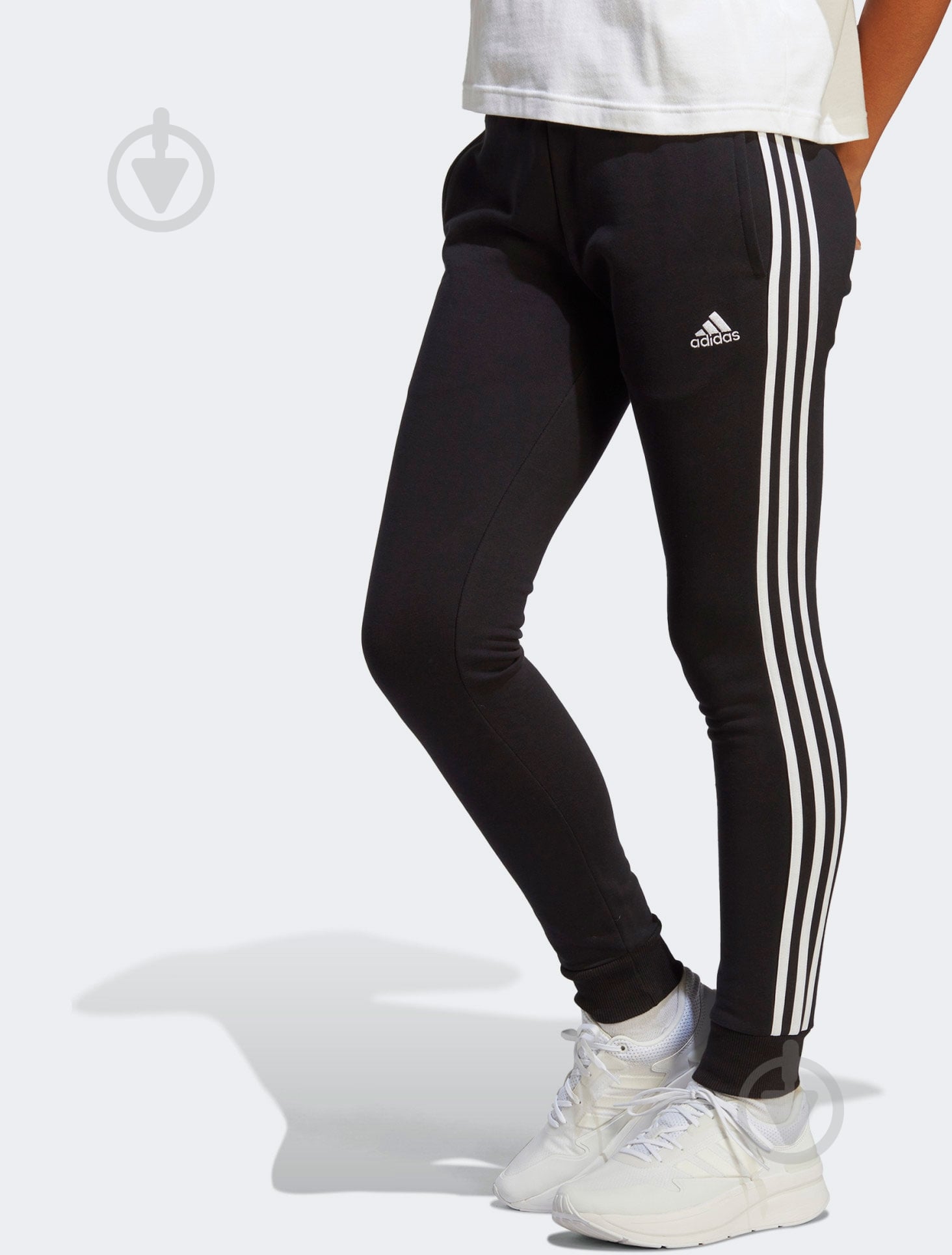 Брюки Adidas IC8770 р. S черный - фото 1 Брюки Adidas IC8770 р. S черный - фото 1