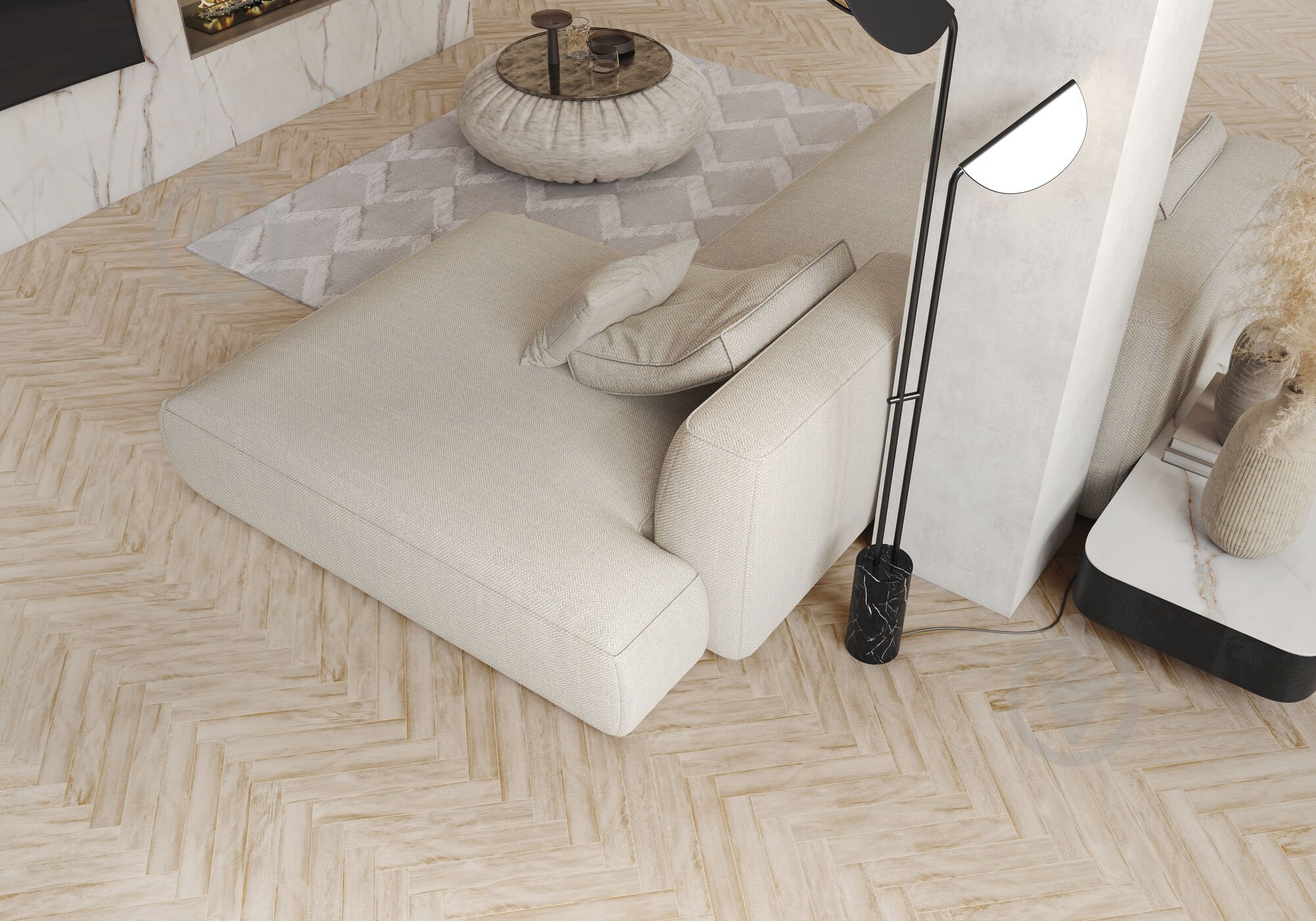 Плитка Cifre Nash White 9,8x59,3 - фото 5