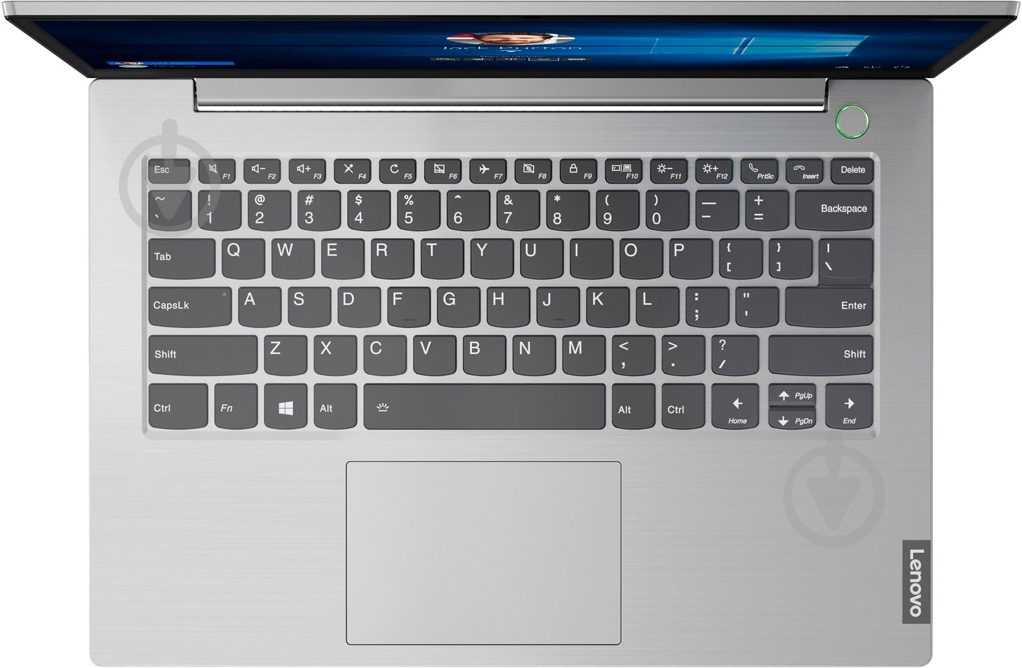Ноутбук Lenovo ThinkBook 14 (20SL00F2RA) grey - фото 2
