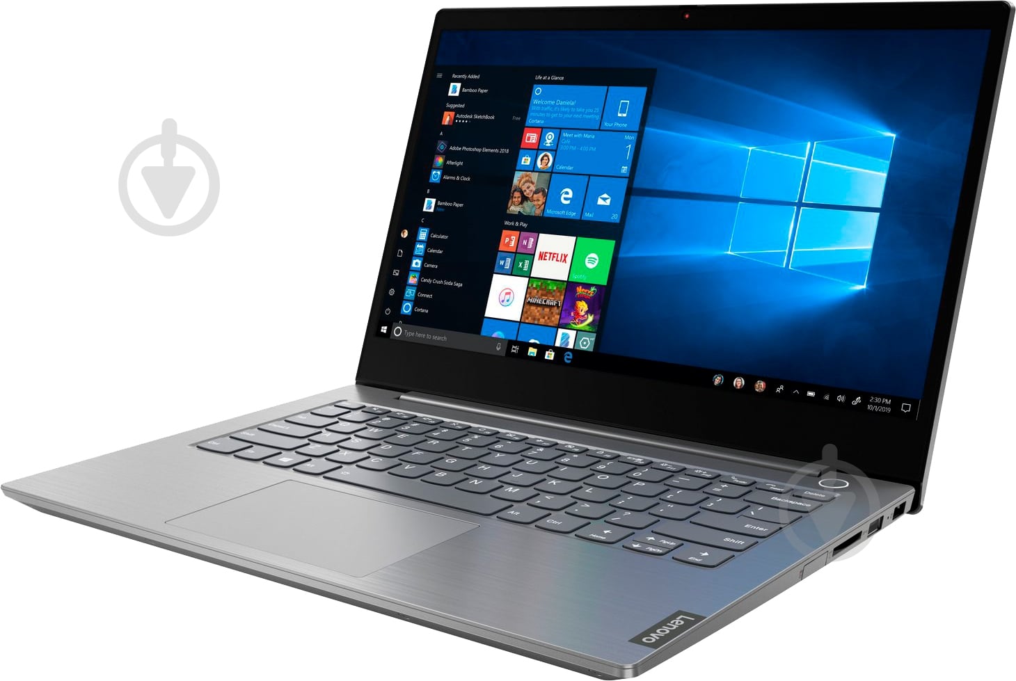 Ноутбук Lenovo ThinkBook 14 (20SL00F2RA) grey - фото 3