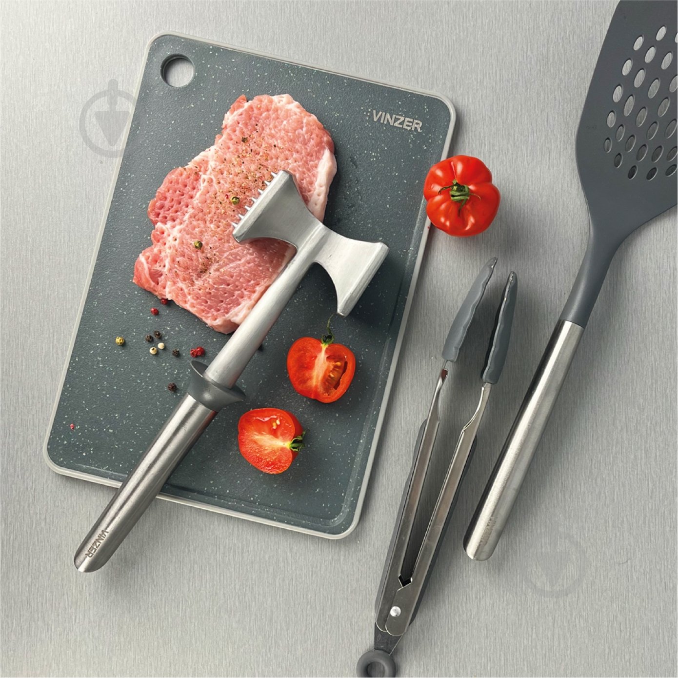 Молоток для м'яса Vinzer 26х8х5 см 50204 - фото 12 Молоток для м'яса Vinzer 26х8х5 см 50204 - фото 12