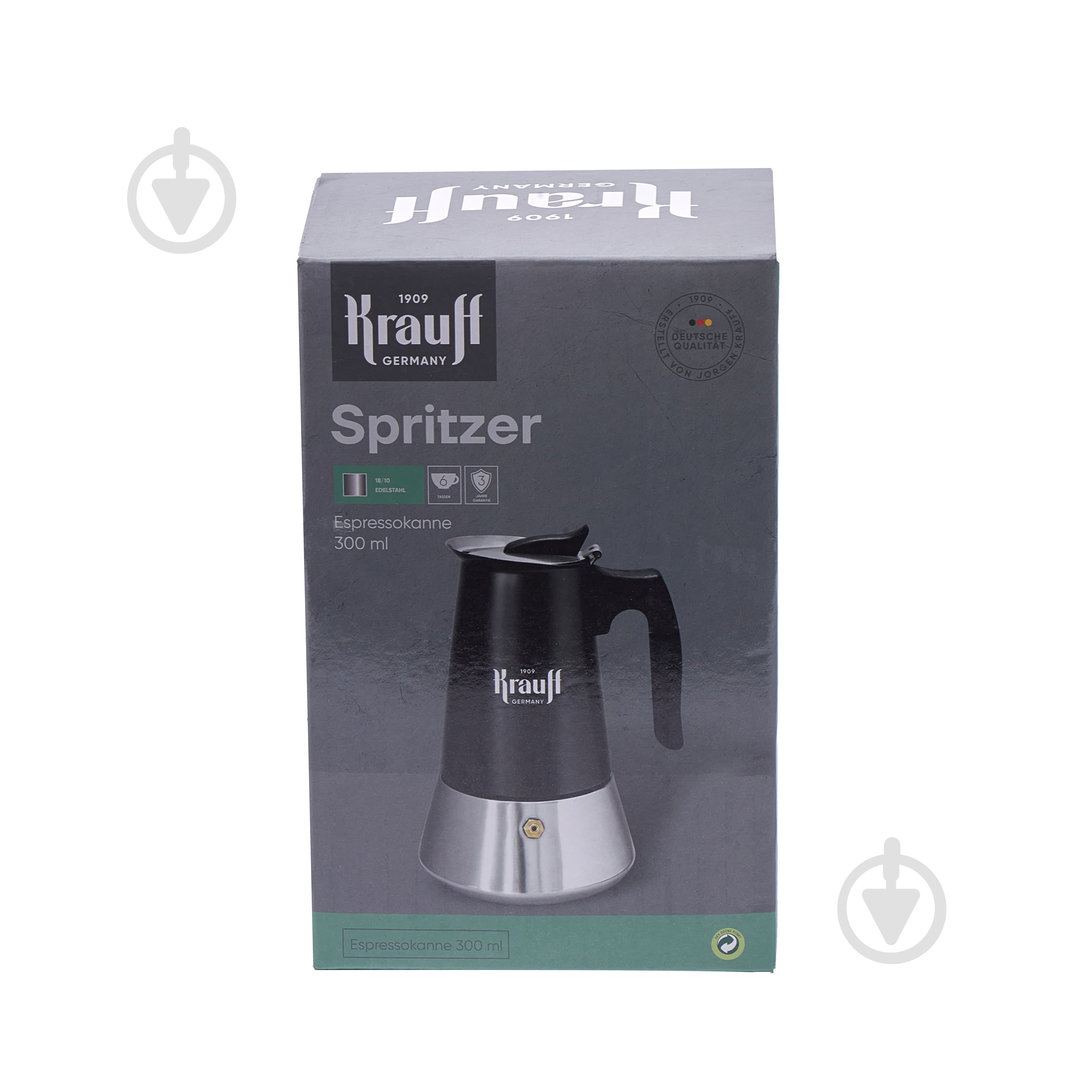 ᐉ Кофеварка гейзерная Krauff Only Coffee 300 мл 26-203-071