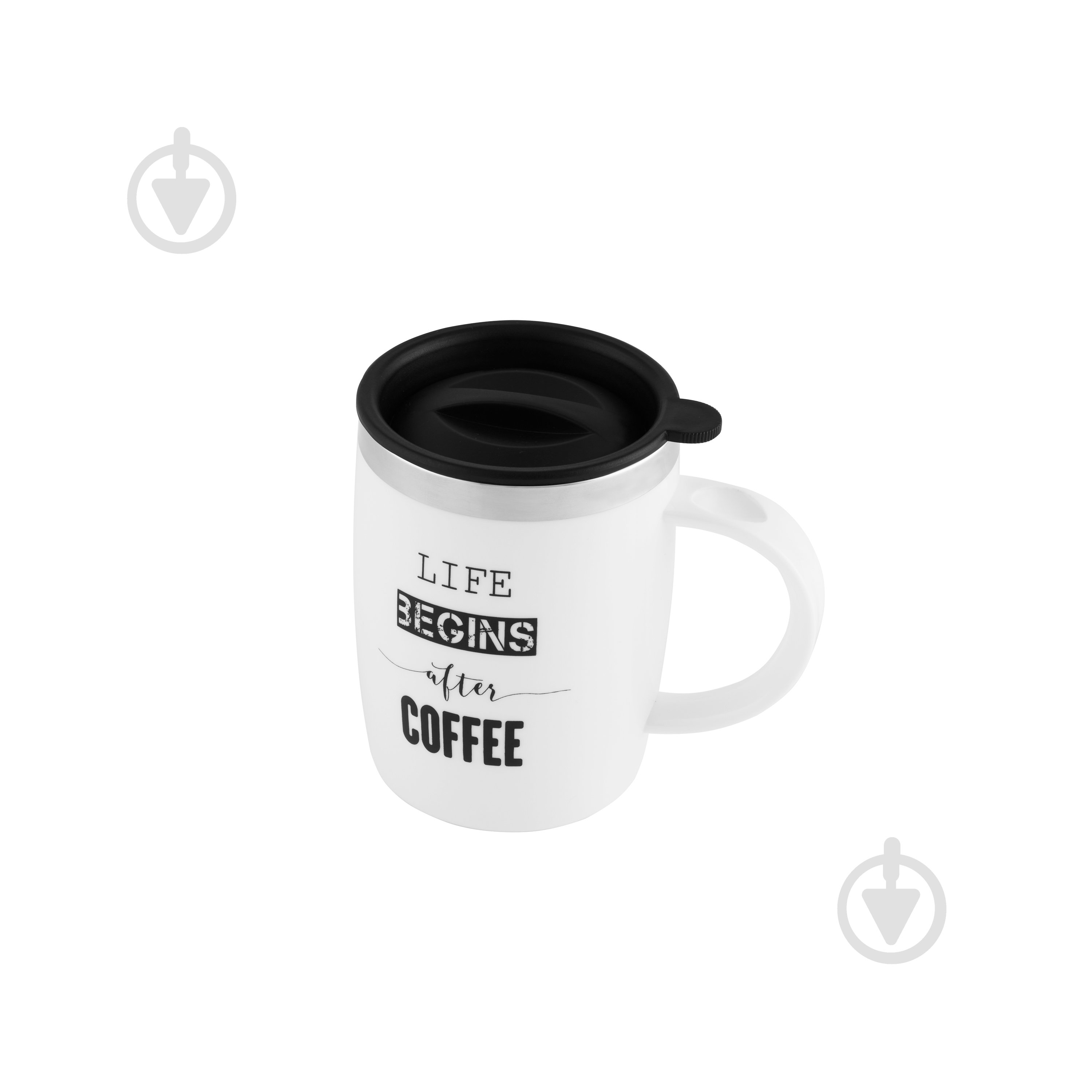 Термочашка Krauff з кришкою After coffee 400 мл 26-285-001 - фото 4 Термочашка Krauff з кришкою After coffee 400 мл 26-285-001 - фото 4