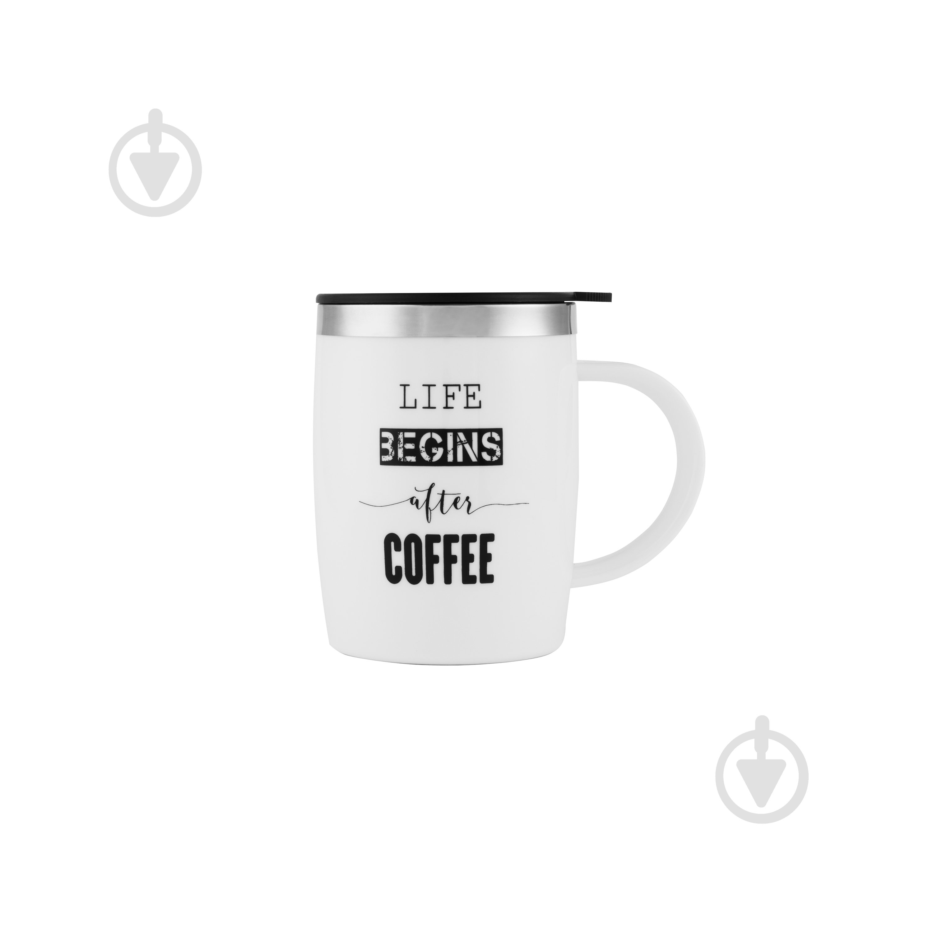 Термочашка Krauff з кришкою After coffee 400 мл 26-285-001 - фото 2 Термочашка Krauff з кришкою After coffee 400 мл 26-285-001 - фото 2