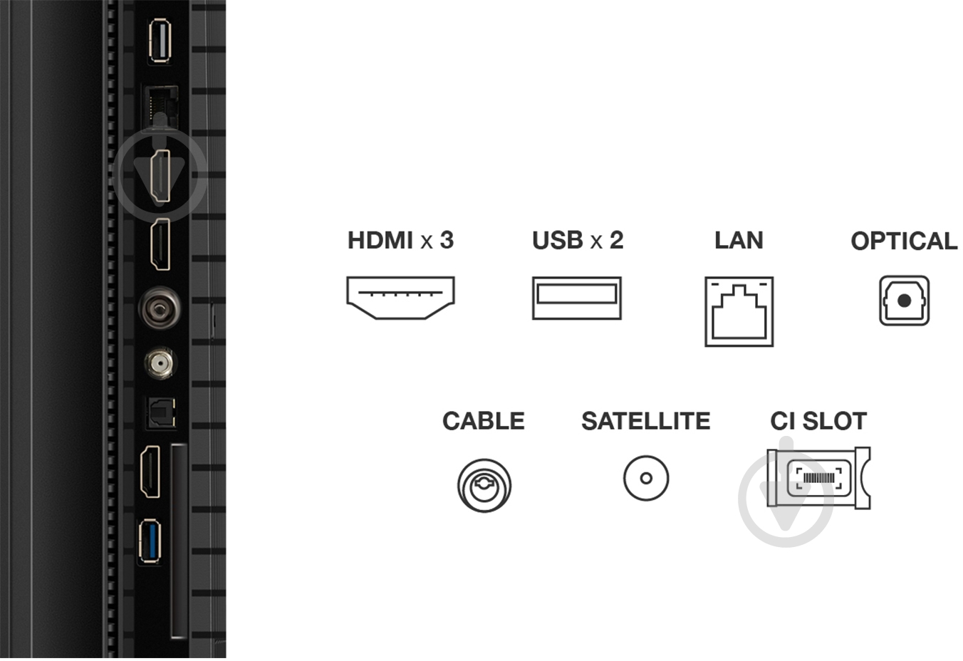 Телевізор TCL 75P7K - фото 15