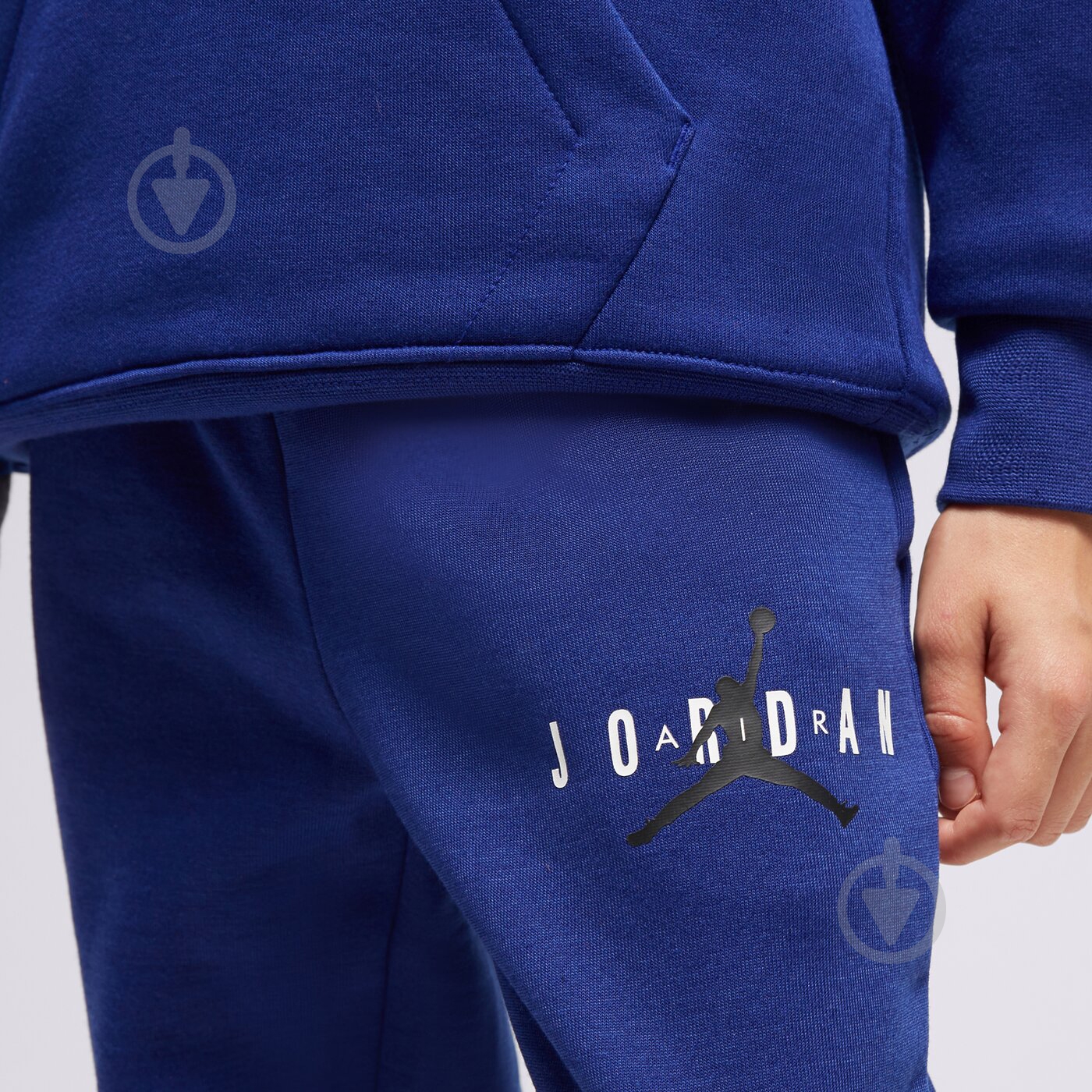 Джемпер Nike JDB JUMPMAN SUSTAINABLE PULLOV 95B910-U1A р.S синій - фото 5