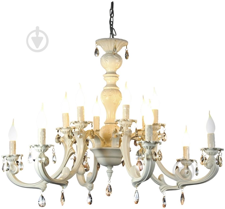 Люстра подвесная Versan WERSAL 16xE14 бежевый 70040-C-8/BEIGE - фото 1 Люстра подвесная Versan WERSAL 16xE14 бежевый 70040-C-8/BEIGE - фото 1