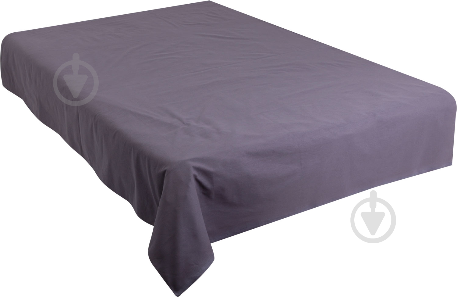 Простирадло 160x220 см графіт Моно - фото 1 Простирадло 160x220 см графіт Моно - фото 1