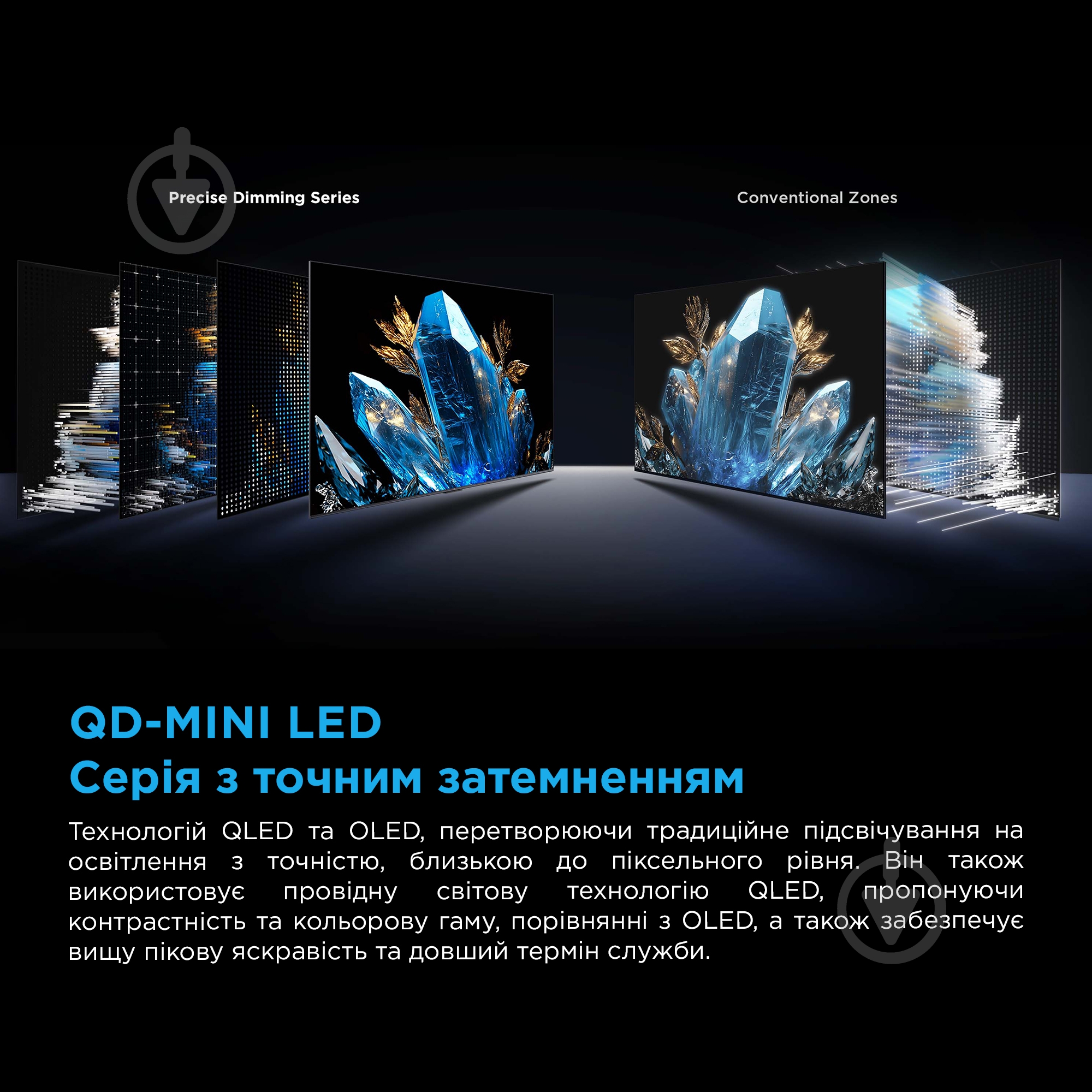 Телевізор TCL 55C6K - фото 16