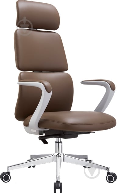 Кресло офисное OfficePro Delicate OC690BR коричневый - фото 1