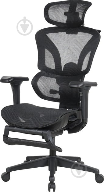Кресло офисное OfficePro Onix OC975B черный - фото 2