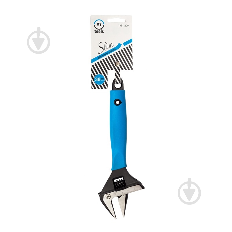 Ключ розвідний MY tools Slim 200 мм 361-200 - фото 6