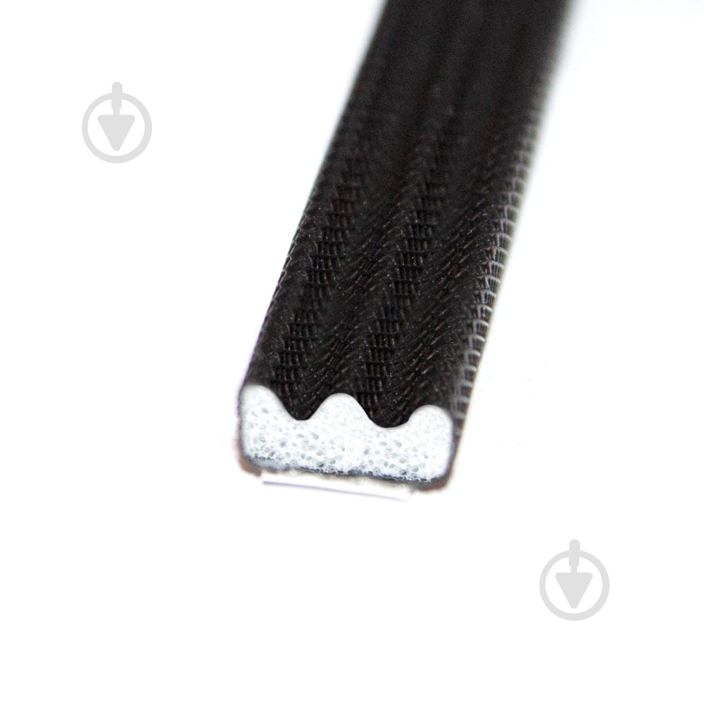 Уплотнитель самоклеющийся E-образный Comit 2 м черный - фото 1 Уплотнитель самоклеющийся E-образный Comit 2 м черный - фото 1