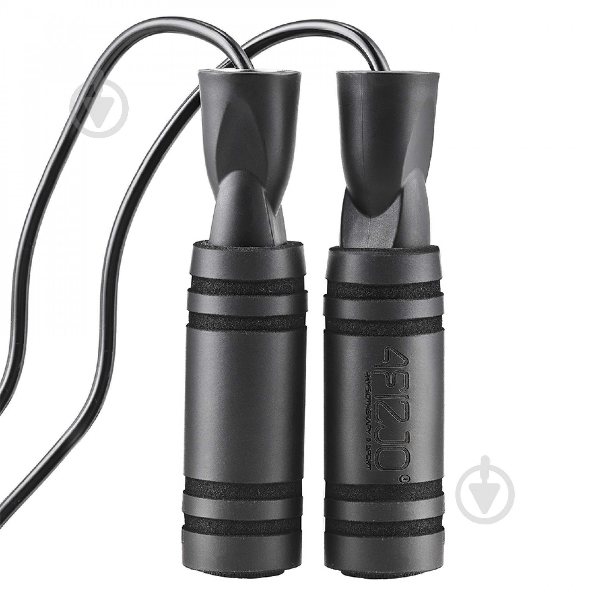 Скакалка 4fizjo Basic Black с подшипниками (P-5907739312662) - фото 2 Скакалка 4fizjo Basic Black с подшипниками (P-5907739312662) - фото 2