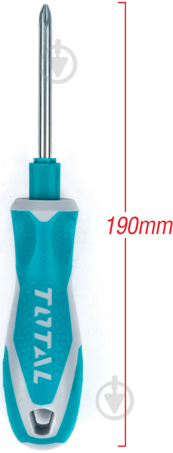 Отвертка со сменными насадками Total 9 предметов ×190 мм THT250906 - фото 10