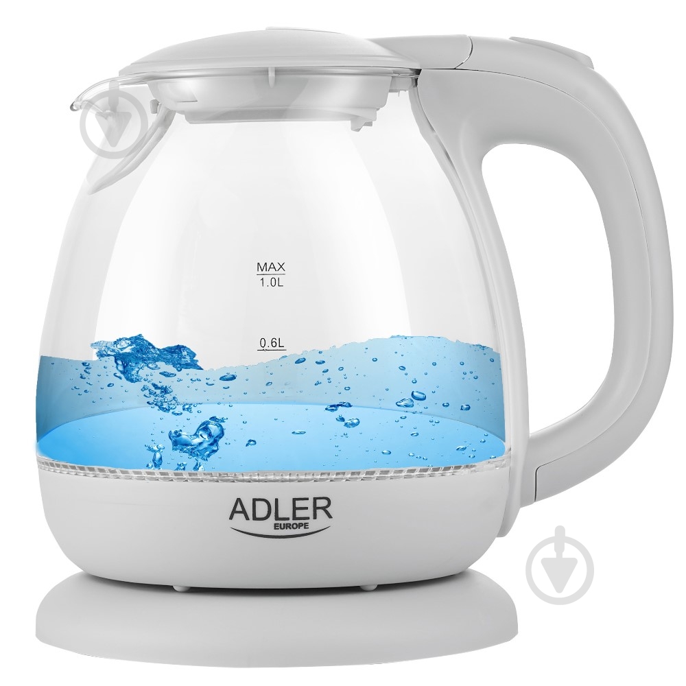 Чайник Adler AD 1283g стеклянный - фото 1