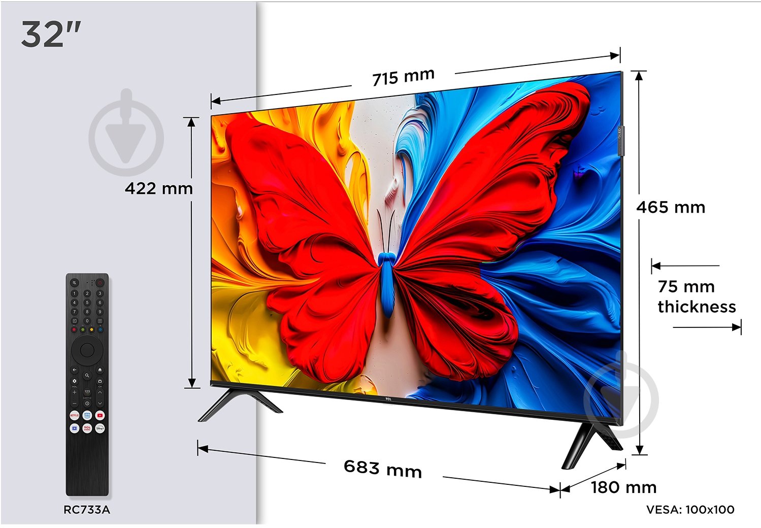 Телевізор TCL 32S5K - фото 17